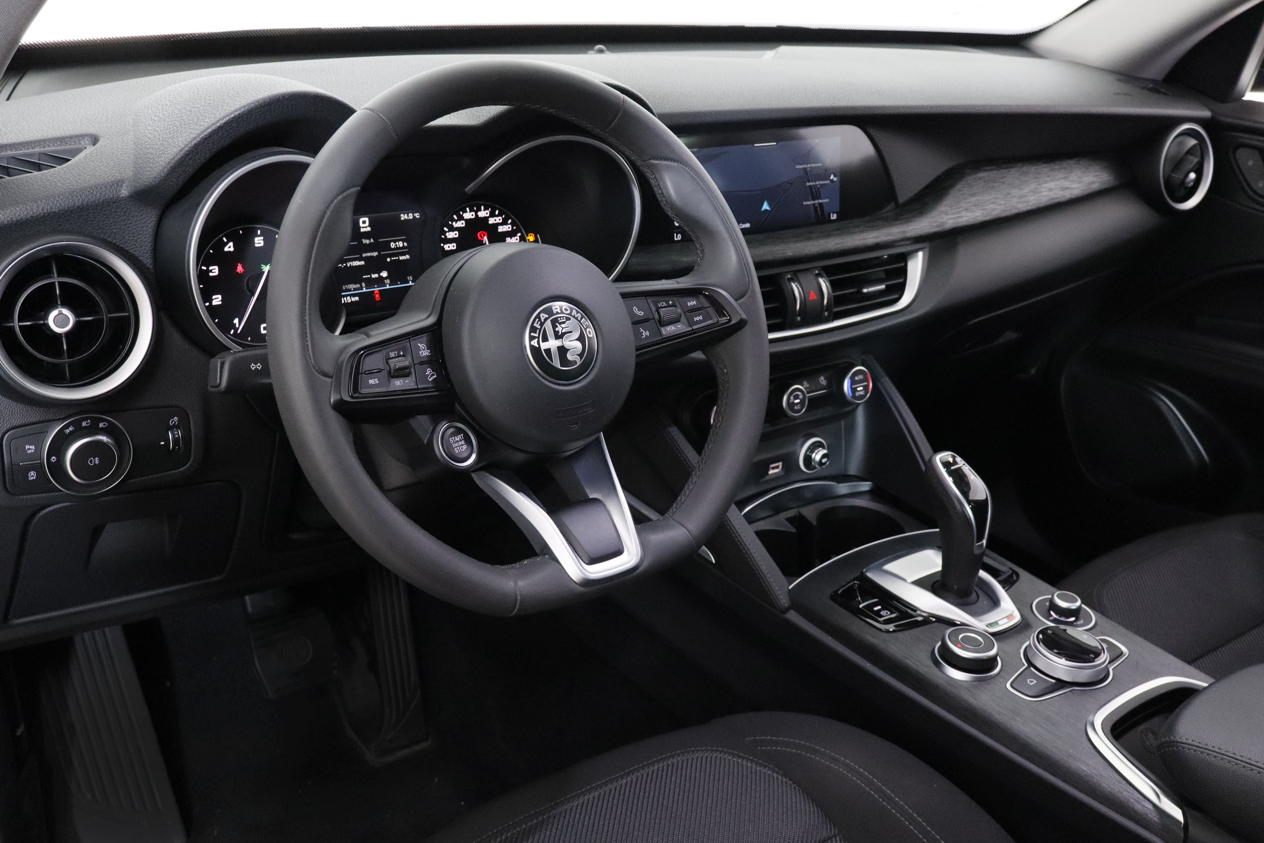 Alfa Romeo Stelvio 2.0 T 200CV Q4 AWD SUPER AUTO 5P # IVA DEDUCIBLE,NAVY,BIXENON,PARKTRONIC foto 14