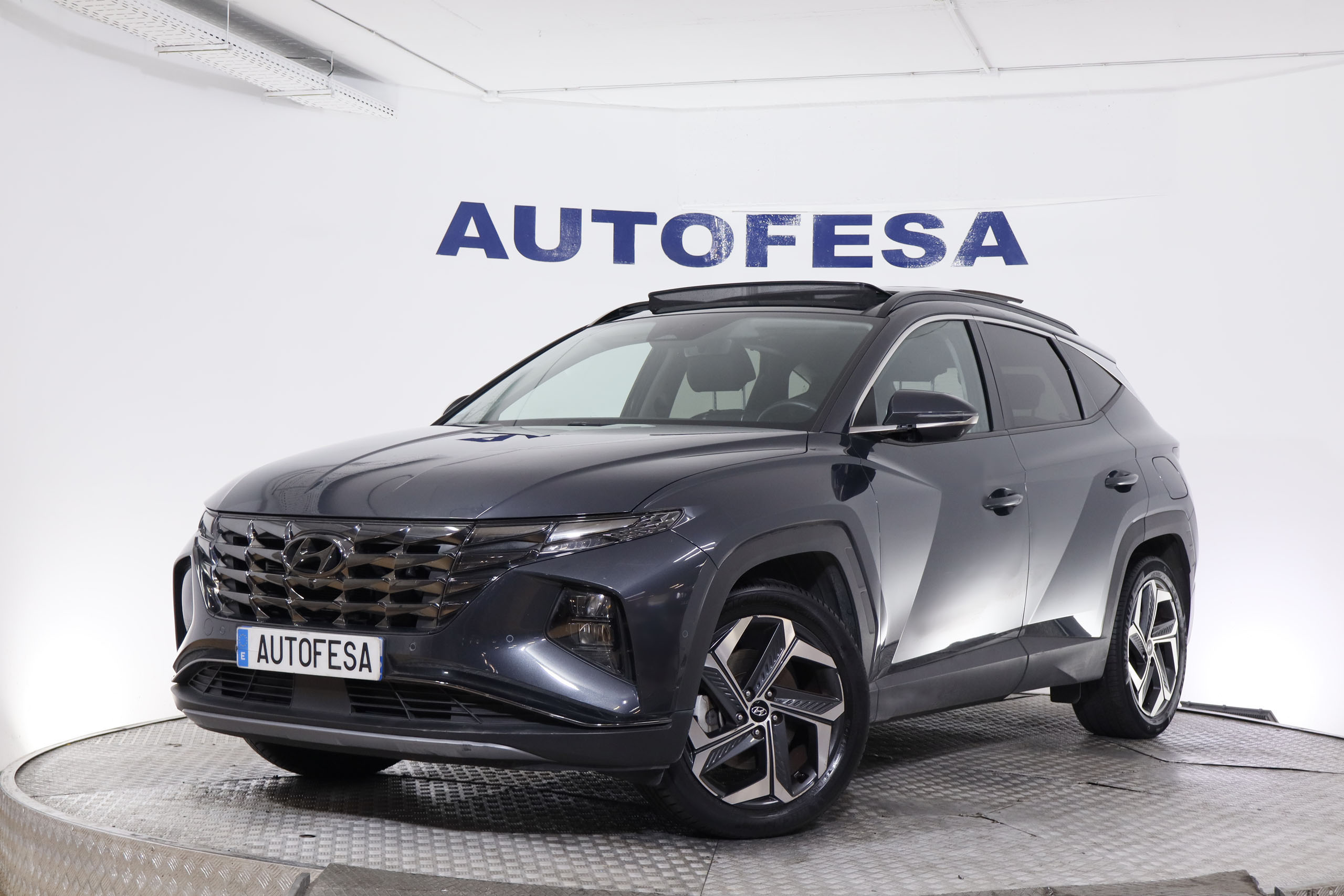 Hyundai Tucson 1.6 PHEV 4WD AUTO STYLE SKY 265CV 5P # IVA DEDUCIBLE,TECHO PANORAMICO ELE,NAVY foto 1