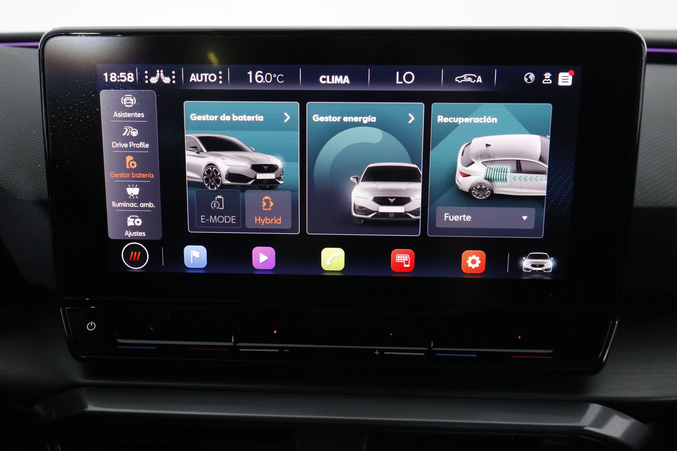 CUPRA Leon 1.4E HYBRIDO ENCHUFABLE 245CV DSG 5P # NAVY,FAROS LED, foto 19