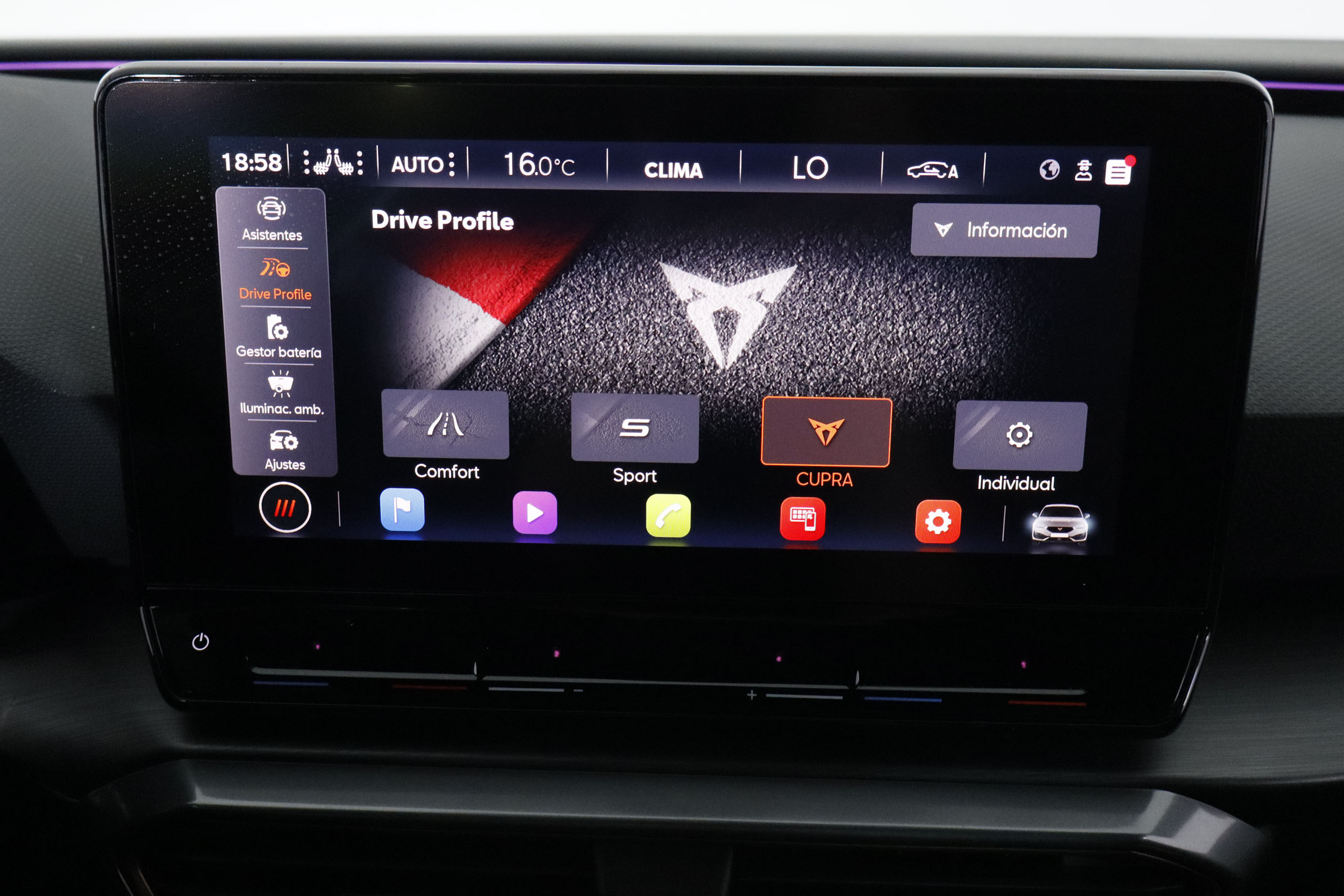 CUPRA Leon 1.4E HYBRIDO ENCHUFABLE 245CV DSG 5P # NAVY,FAROS LED, foto 22