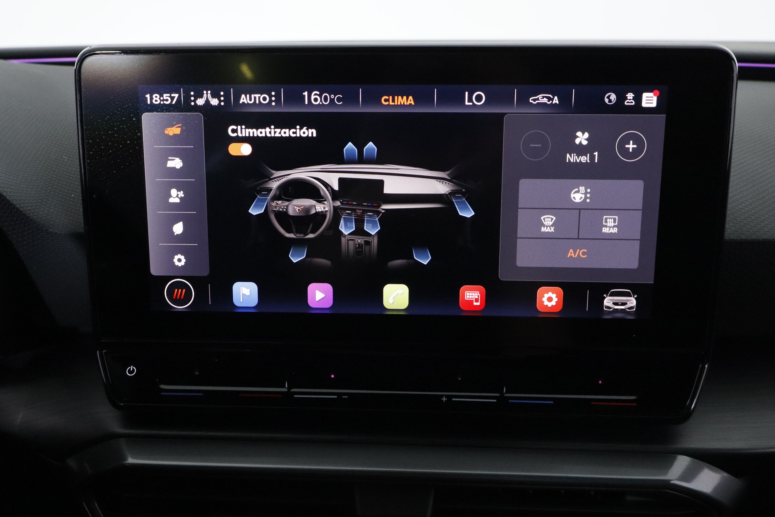 CUPRA Leon 1.4E HYBRIDO ENCHUFABLE 245CV DSG 5P # NAVY,FAROS LED, foto 26