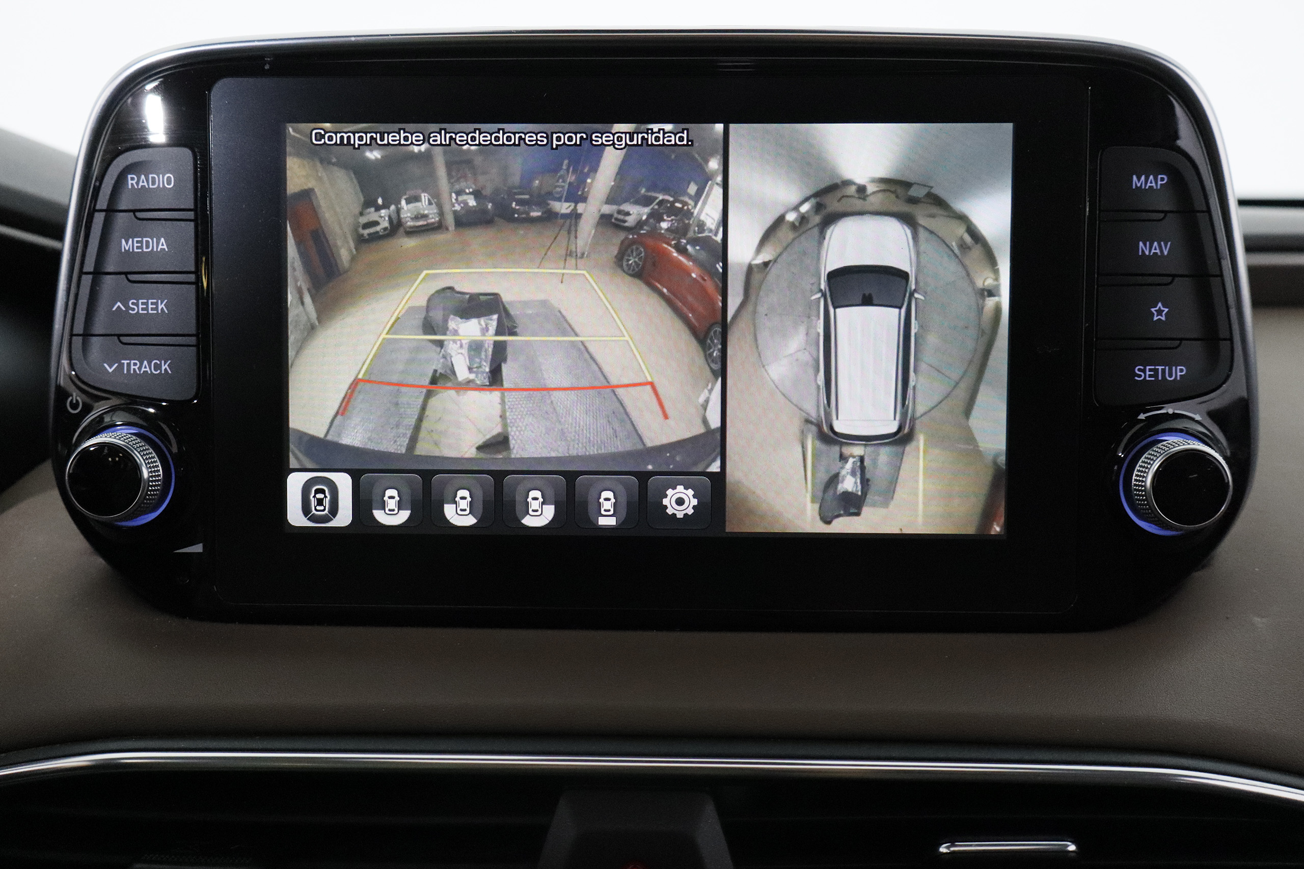 Hyundai Santa Fe 2.0 CRDI 185CV 4WD AUTO STYLE 7PLAZAS 5P # TECHO ELE PANORAMICO,NAVY,CUERO foto 22