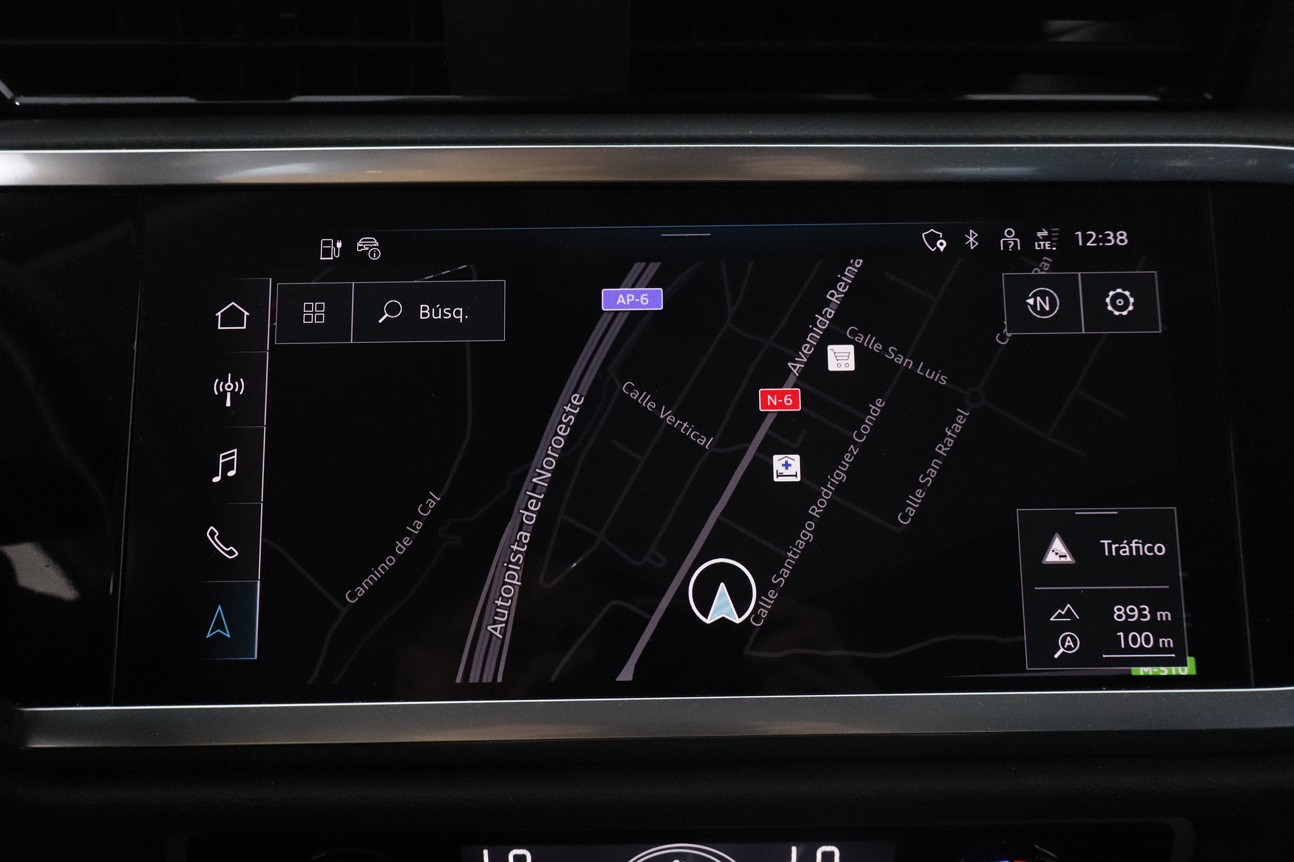 Audi Q3 SPORTBACK 45 TFSIE S-TRONIC ADVANCED 245CV AUTO 5P # GARANTIA FAB 08/2026, IVA DEDUCIBLE, NAVY foto 21