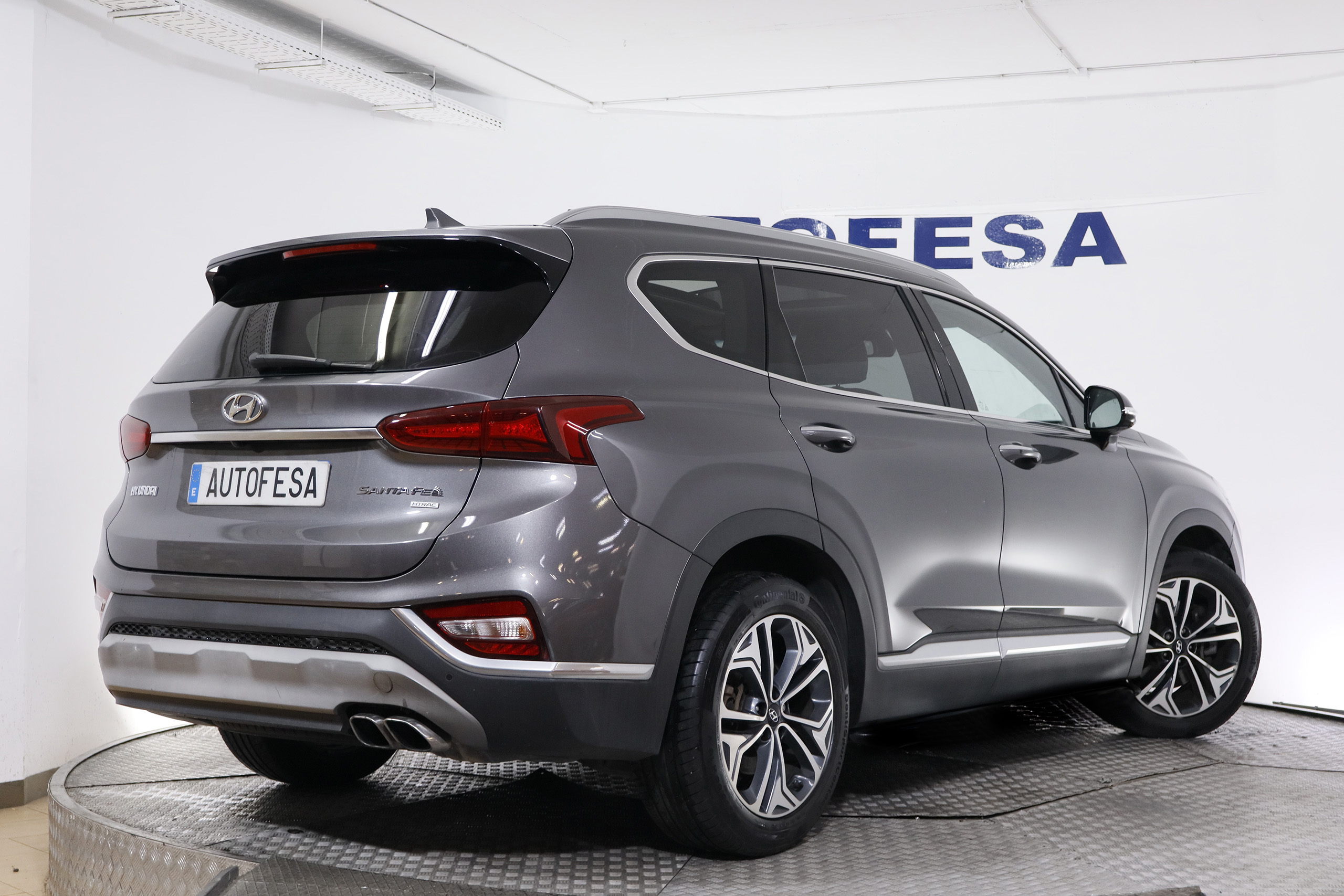 Hyundai Santa Fe 2.0 CRDI 185CV 4WD AUTO STYLE 7PLAZAS 5P # TECHO ELE PANORAMICO,NAVY,CUERO foto 9