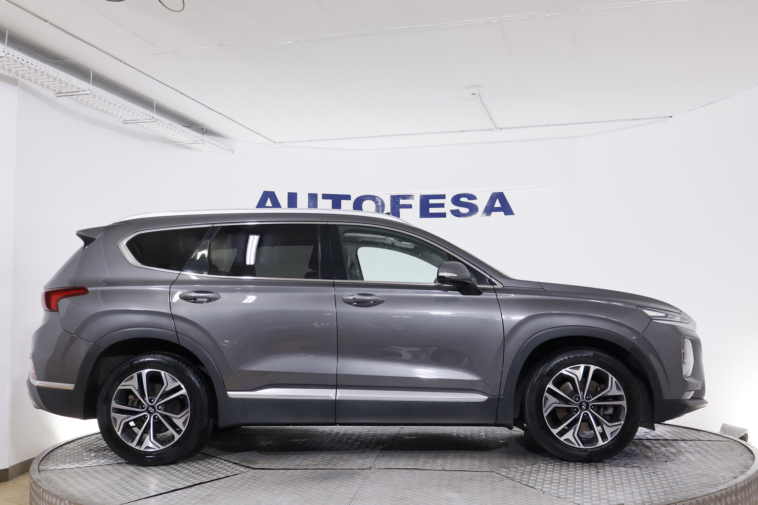 Hyundai Santa Fe 2.0 CRDI 185CV 4WD AUTO STYLE 7PLAZAS 5P # TECHO ELE PANORAMICO,NAVY,CUERO foto 10