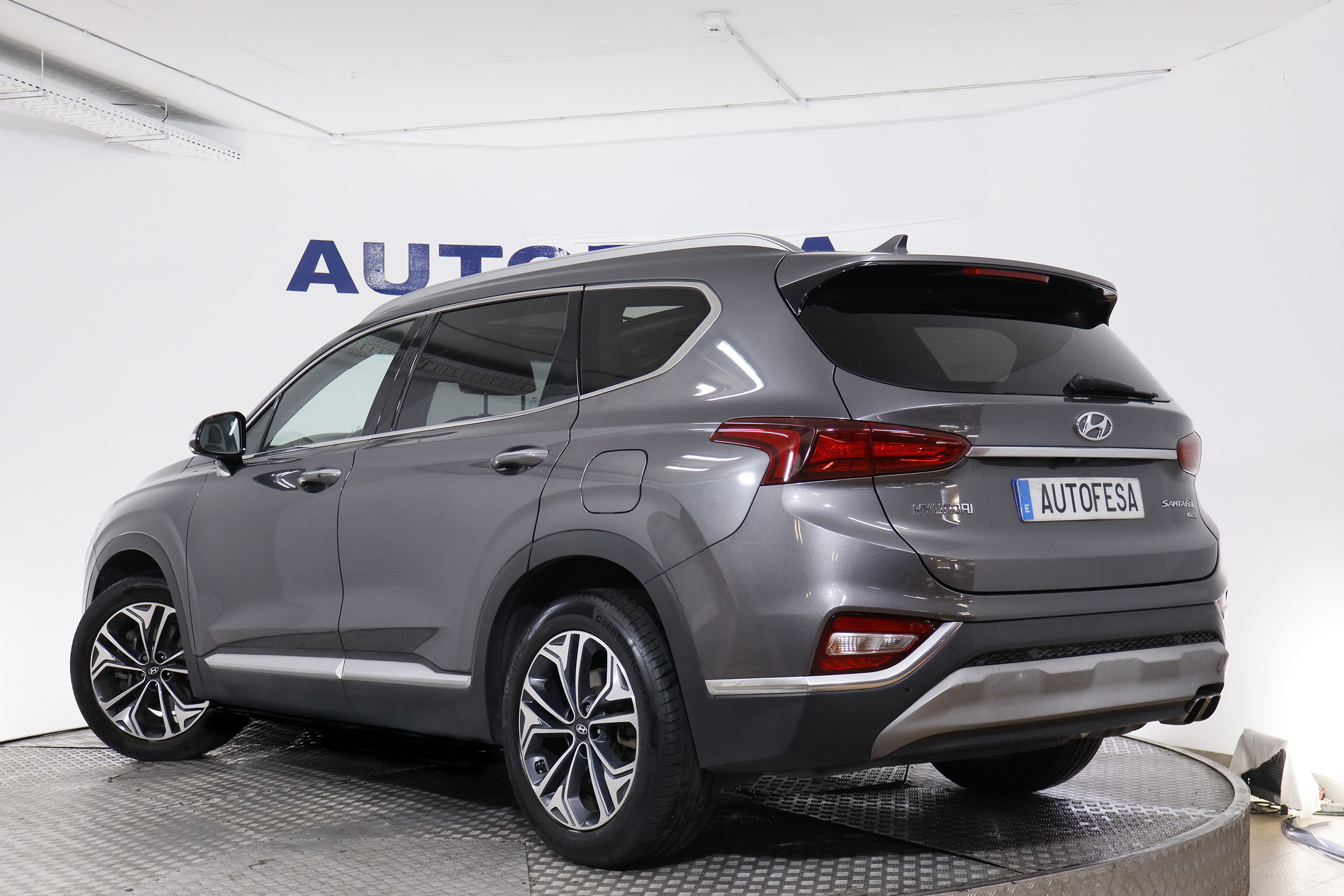 Hyundai Santa Fe 2.0 CRDI 185CV 4WD AUTO STYLE 7PLAZAS 5P # TECHO ELE PANORAMICO,NAVY,CUERO foto 6