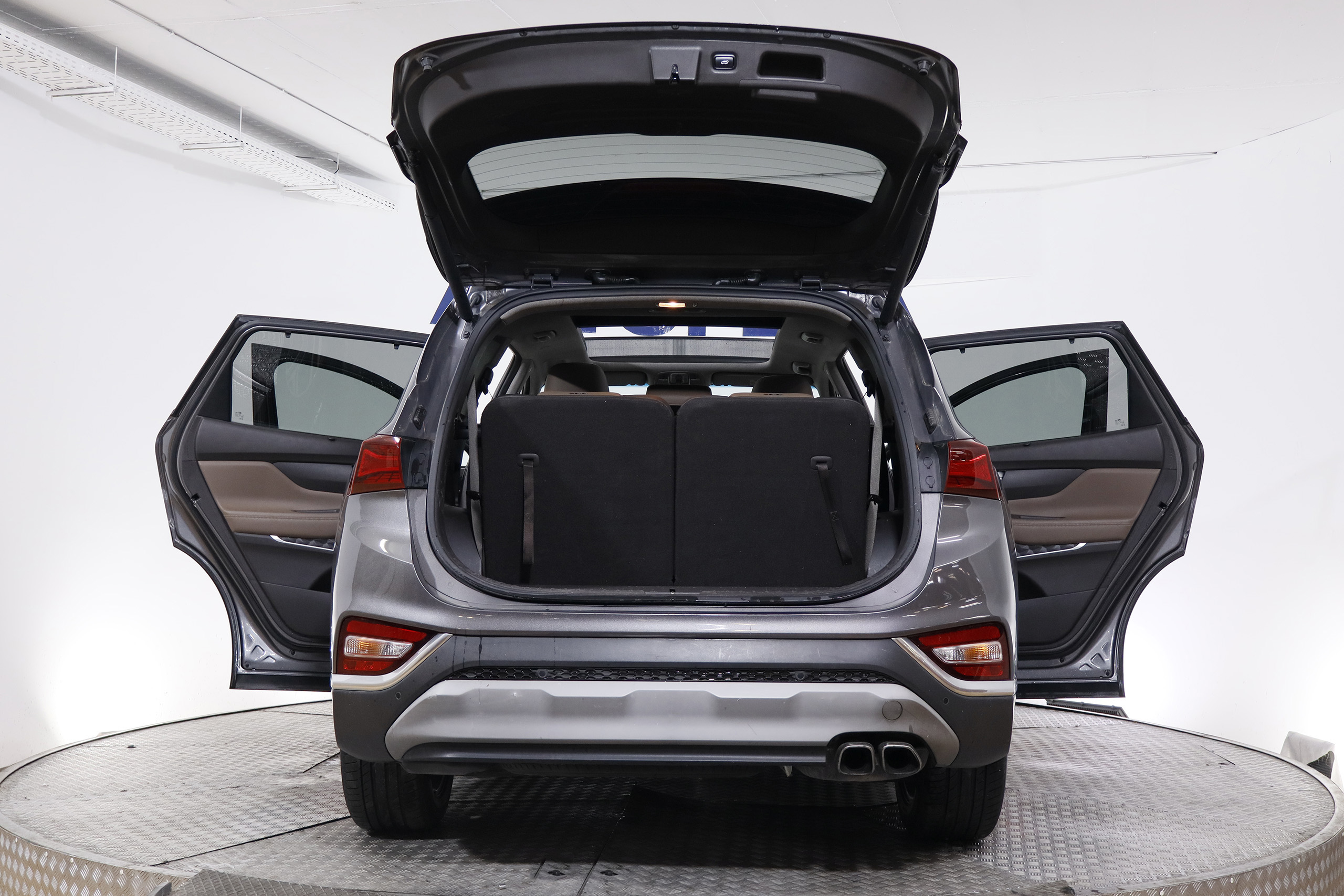 Hyundai Santa Fe 2.0 CRDI 185CV 4WD AUTO STYLE 7PLAZAS 5P # TECHO ELE PANORAMICO,NAVY,CUERO foto 11