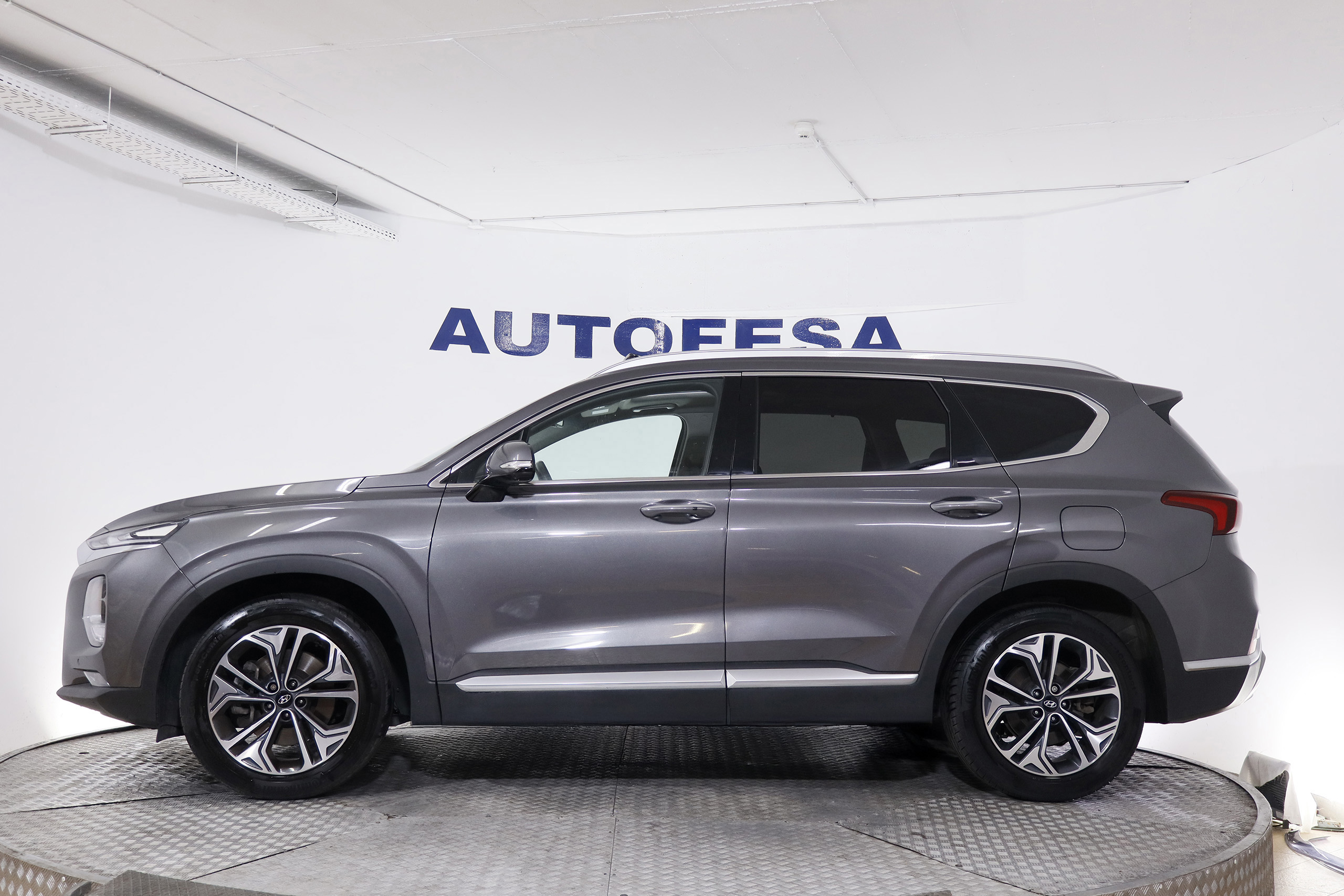 Hyundai Santa Fe 2.0 CRDI 185CV 4WD AUTO STYLE 7PLAZAS 5P # TECHO ELE PANORAMICO,NAVY,CUERO foto 5