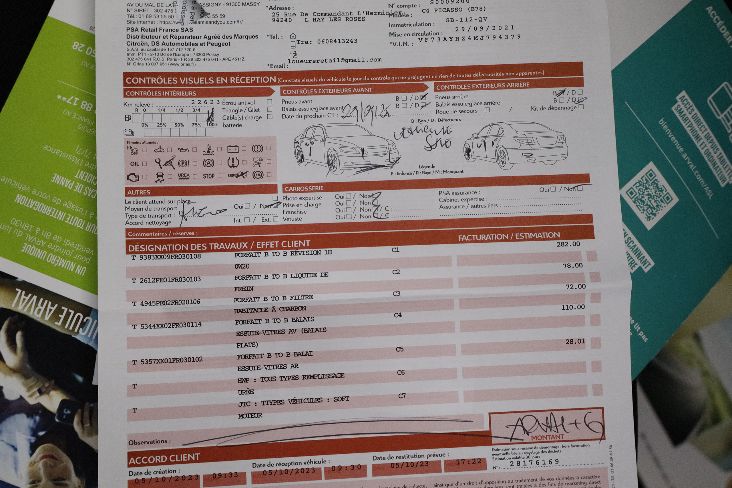 Citroen Grand C4 SpaceTourer 1.5 HDI 130CV AUTO 7LAZAS 5P S/S # IVA DEDUCIBLE, NAVY foto 33