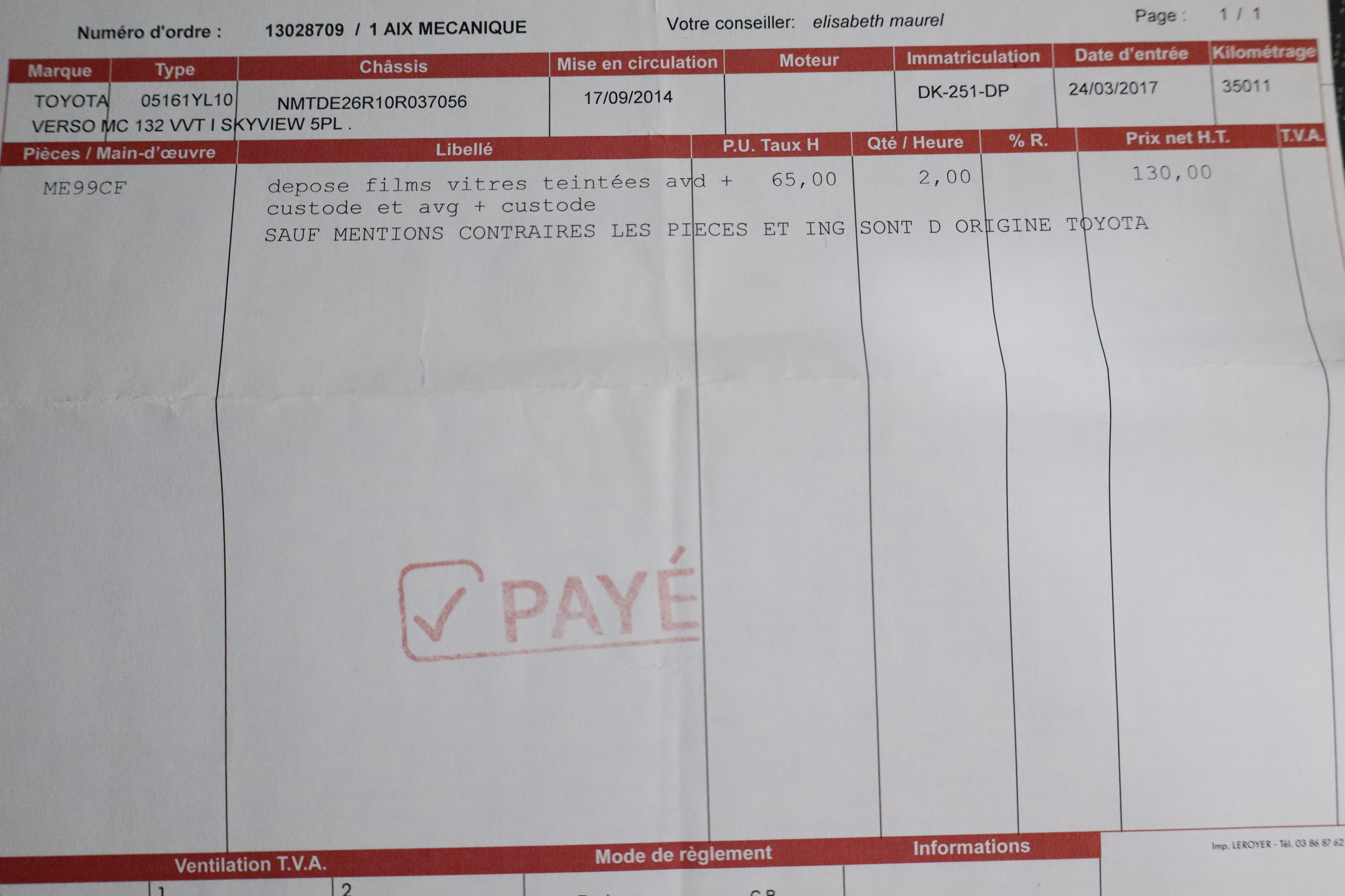 Toyota Verso 1.8 132CV VVT-I ADVANCE 5P # TECHO PANORAMICO, NAVY foto 27