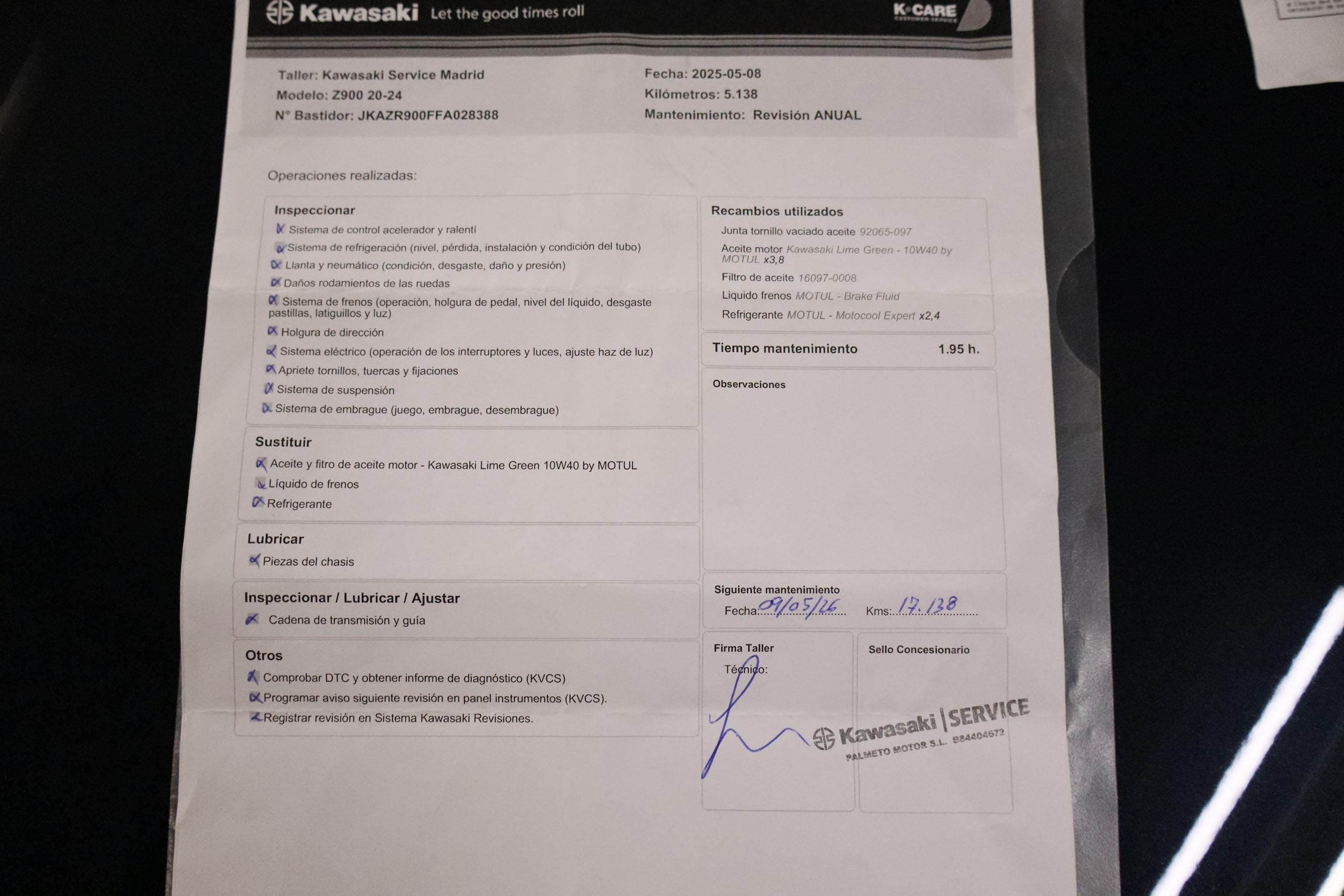 Kawasaki Z 900 125CV ABS # FAROS LED foto 25