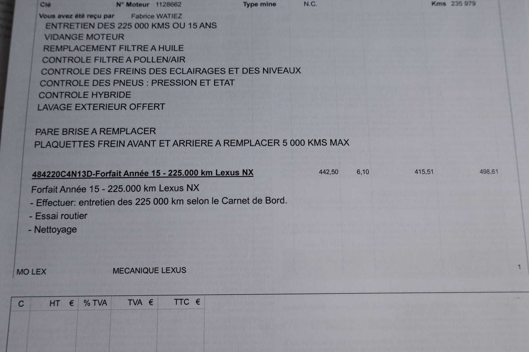 Lexus Nx 300h 2.5L HYBRID EXECUTIVE 4WD AUTO 197CV 5P # CUERO,NAVY,FAROS LED foto 34