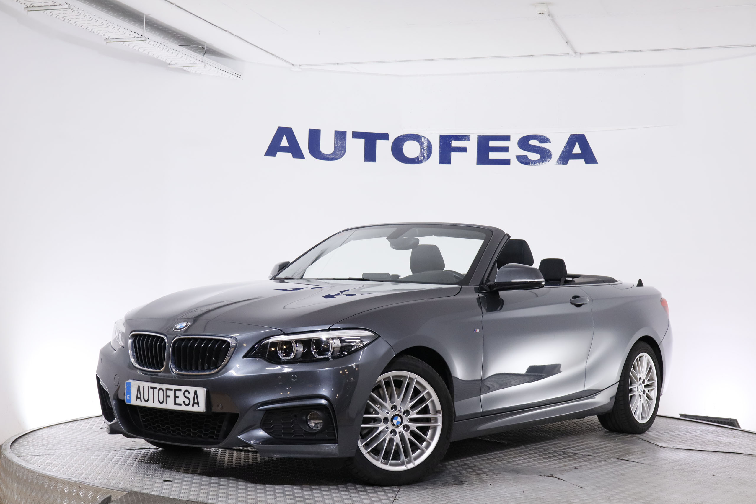 BMW 220 SERIE 2 220i CABRIOLET AUTO PACK M 184CV 2P #NAVY,FAROS LED,PARKTRONIC foto 1