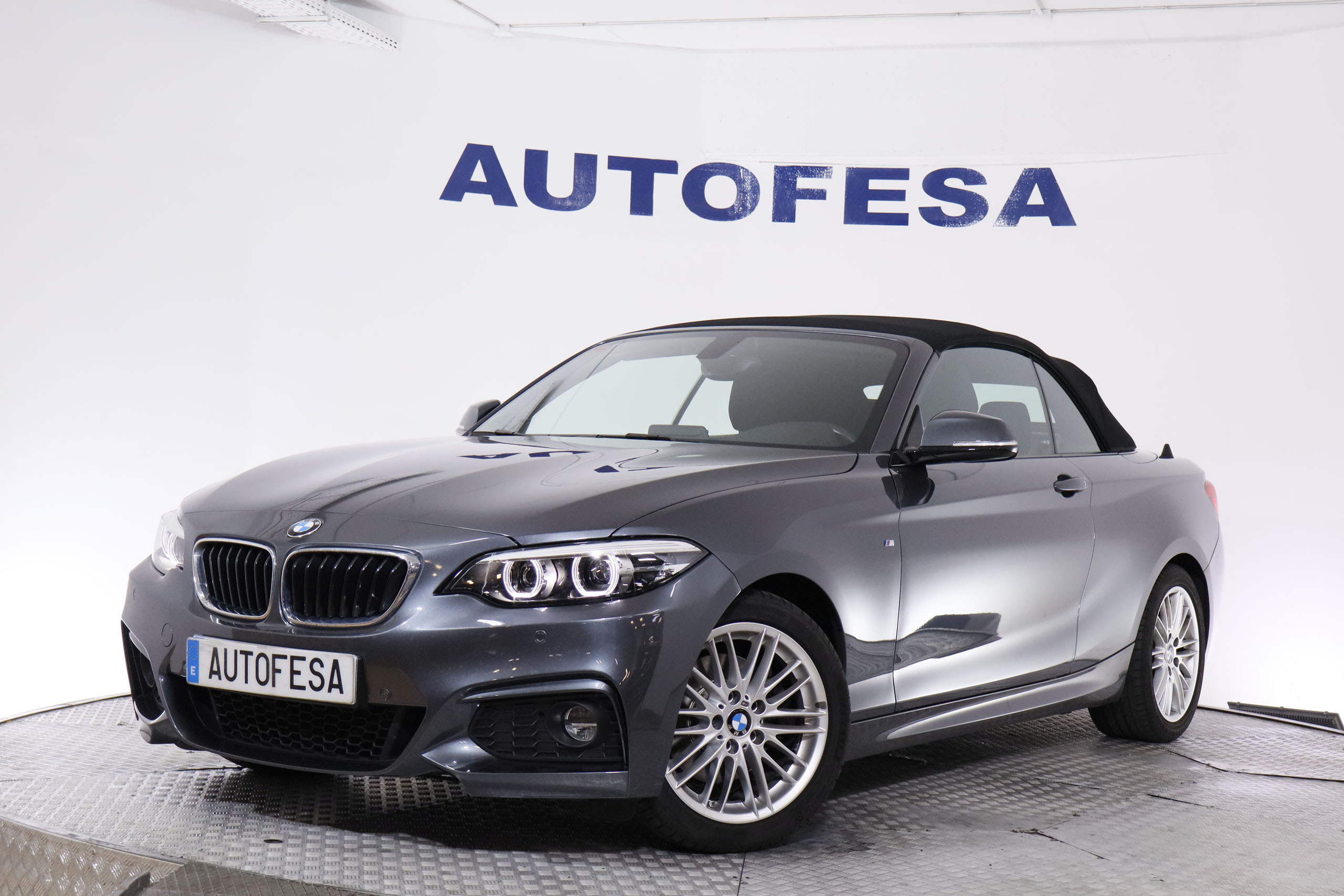 BMW 220 SERIE 2 220i CABRIOLET AUTO PACK M 184CV 2P #NAVY,FAROS LED,PARKTRONIC foto 2