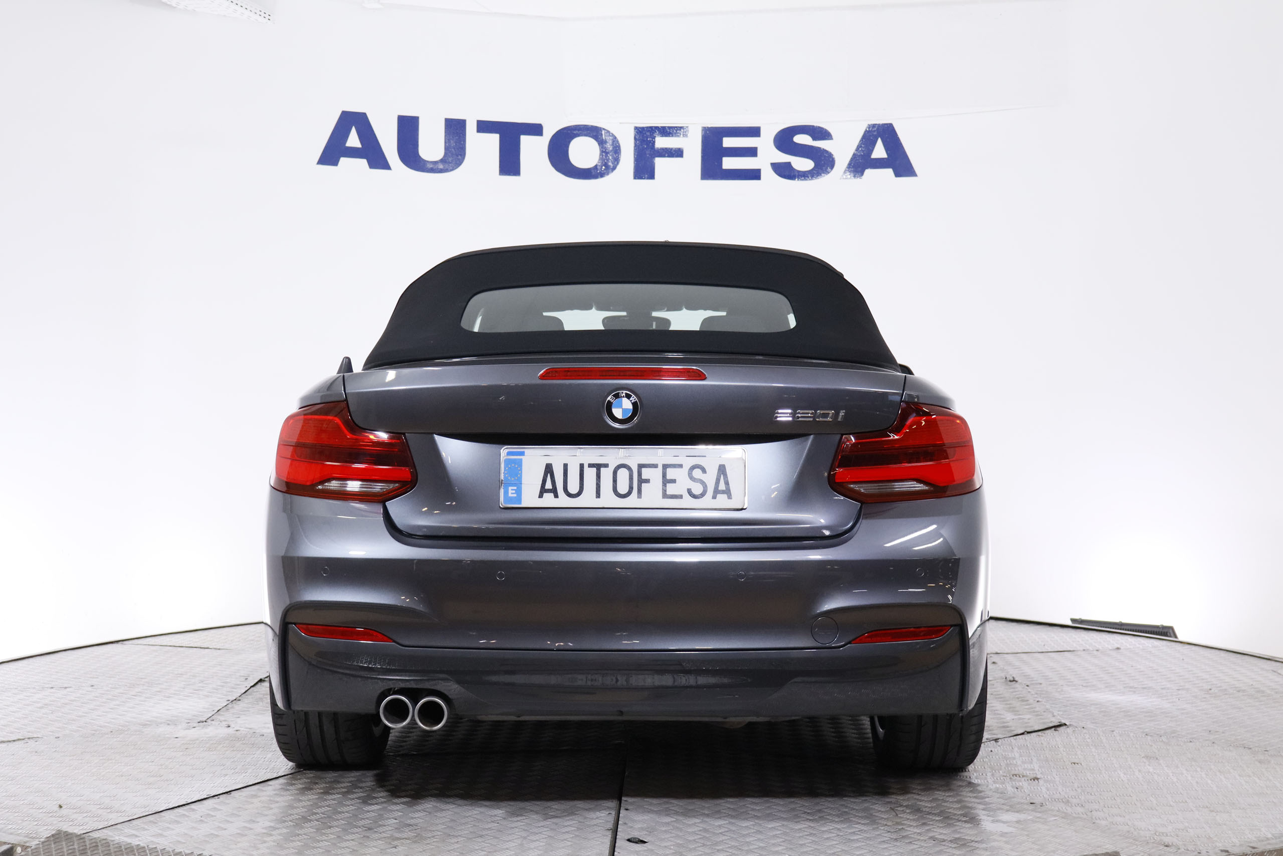 BMW 220 SERIE 2 220i CABRIOLET AUTO PACK M 184CV 2P #NAVY,FAROS LED,PARKTRONIC foto 13