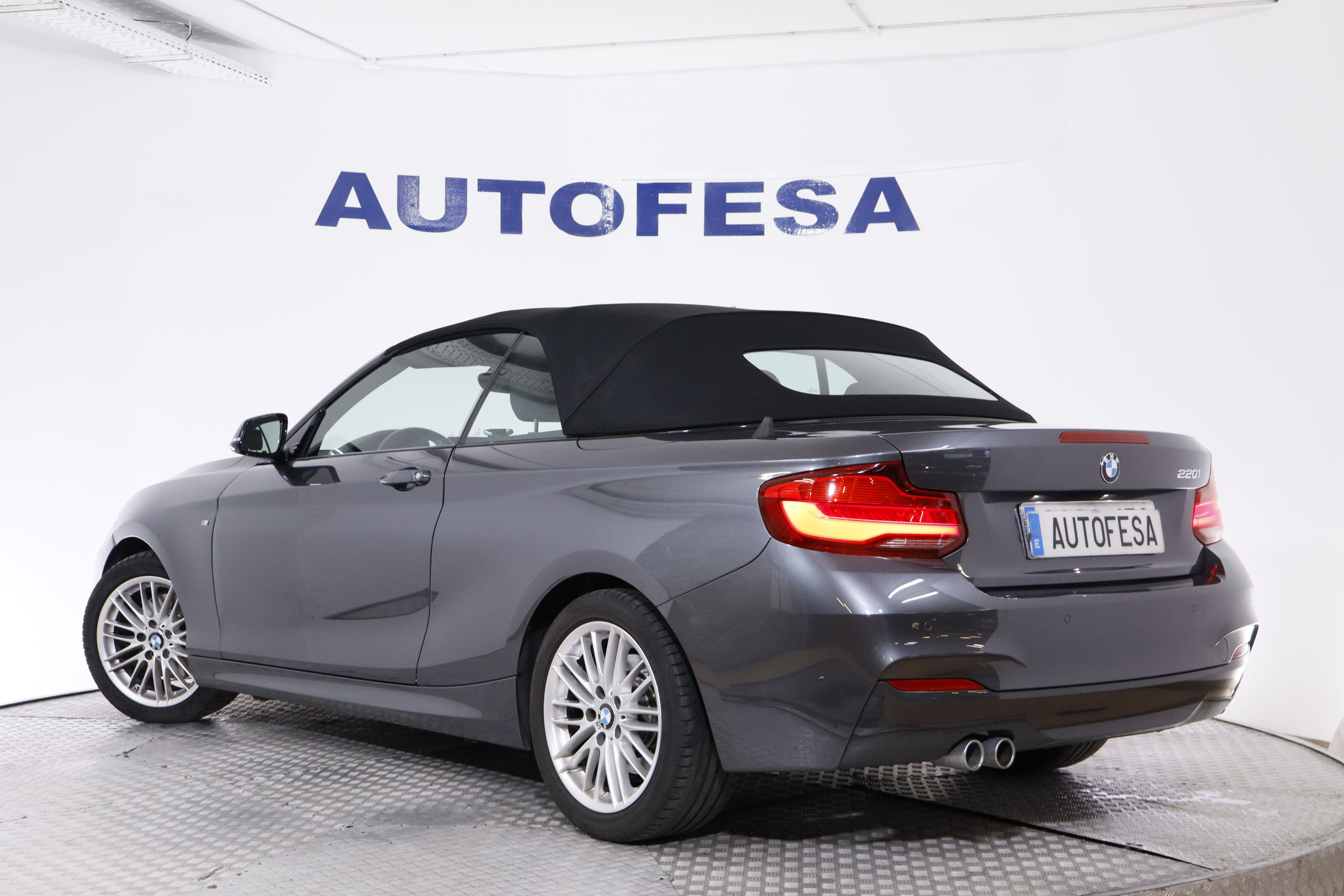 BMW 220 SERIE 2 220i CABRIOLET AUTO PACK M 184CV 2P #NAVY,FAROS LED,PARKTRONIC foto 11