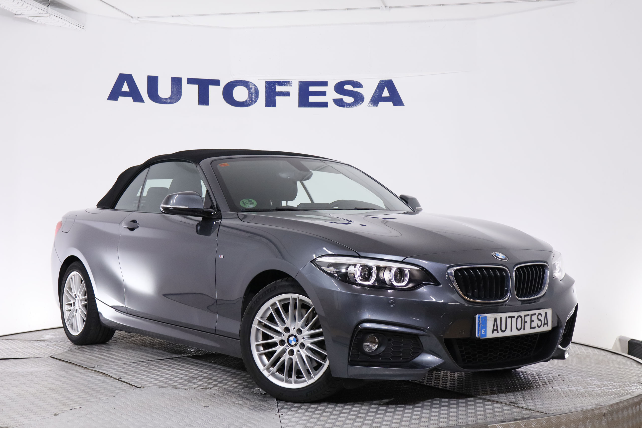 BMW 220 SERIE 2 220i CABRIOLET AUTO PACK M 184CV 2P #NAVY,FAROS LED,PARKTRONIC foto 5