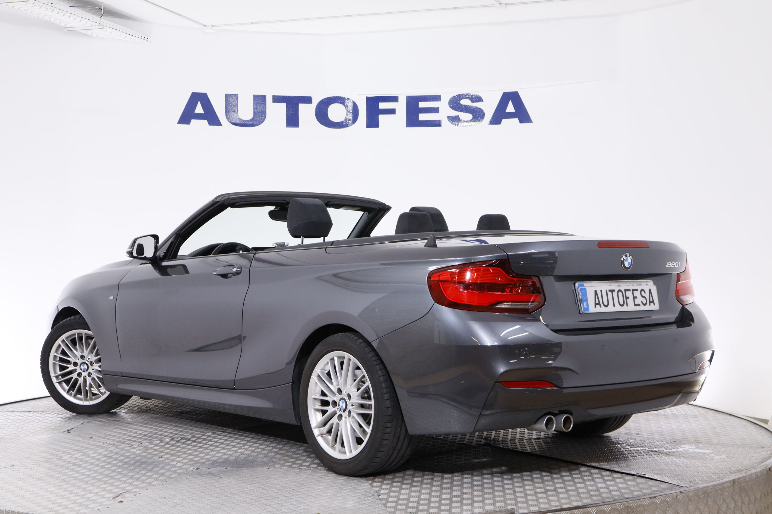 BMW 220 SERIE 2 220i CABRIOLET AUTO PACK M 184CV 2P #NAVY,FAROS LED,PARKTRONIC foto 10