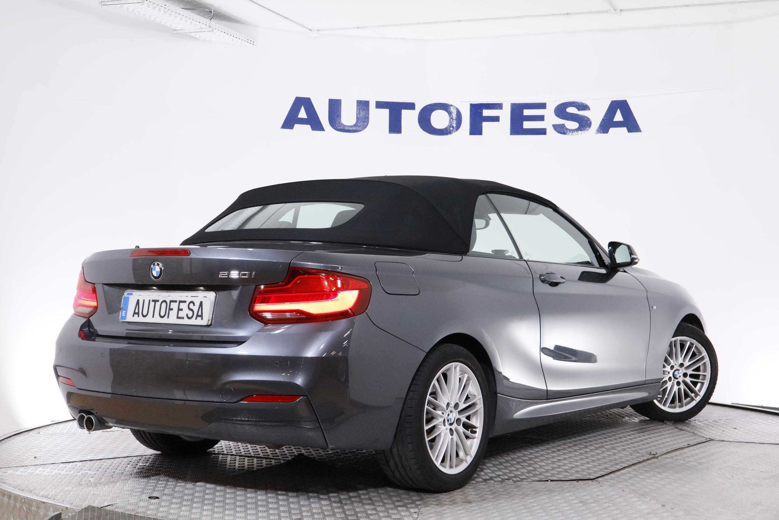 BMW 220 SERIE 2 220i CABRIOLET AUTO PACK M 184CV 2P #NAVY,FAROS LED,PARKTRONIC foto 7