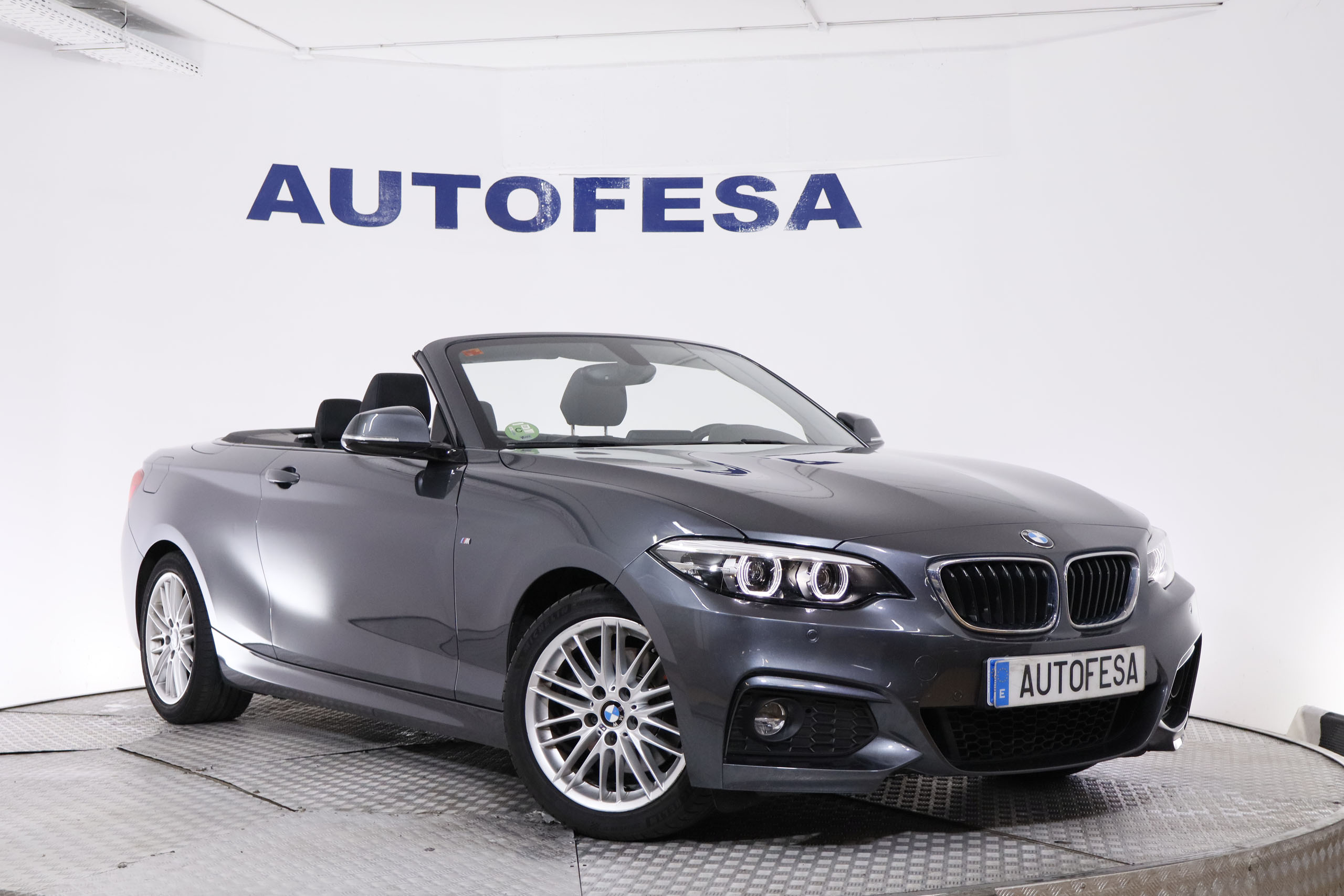 BMW 220 SERIE 2 220i CABRIOLET AUTO PACK M 184CV 2P #NAVY,FAROS LED,PARKTRONIC foto 6