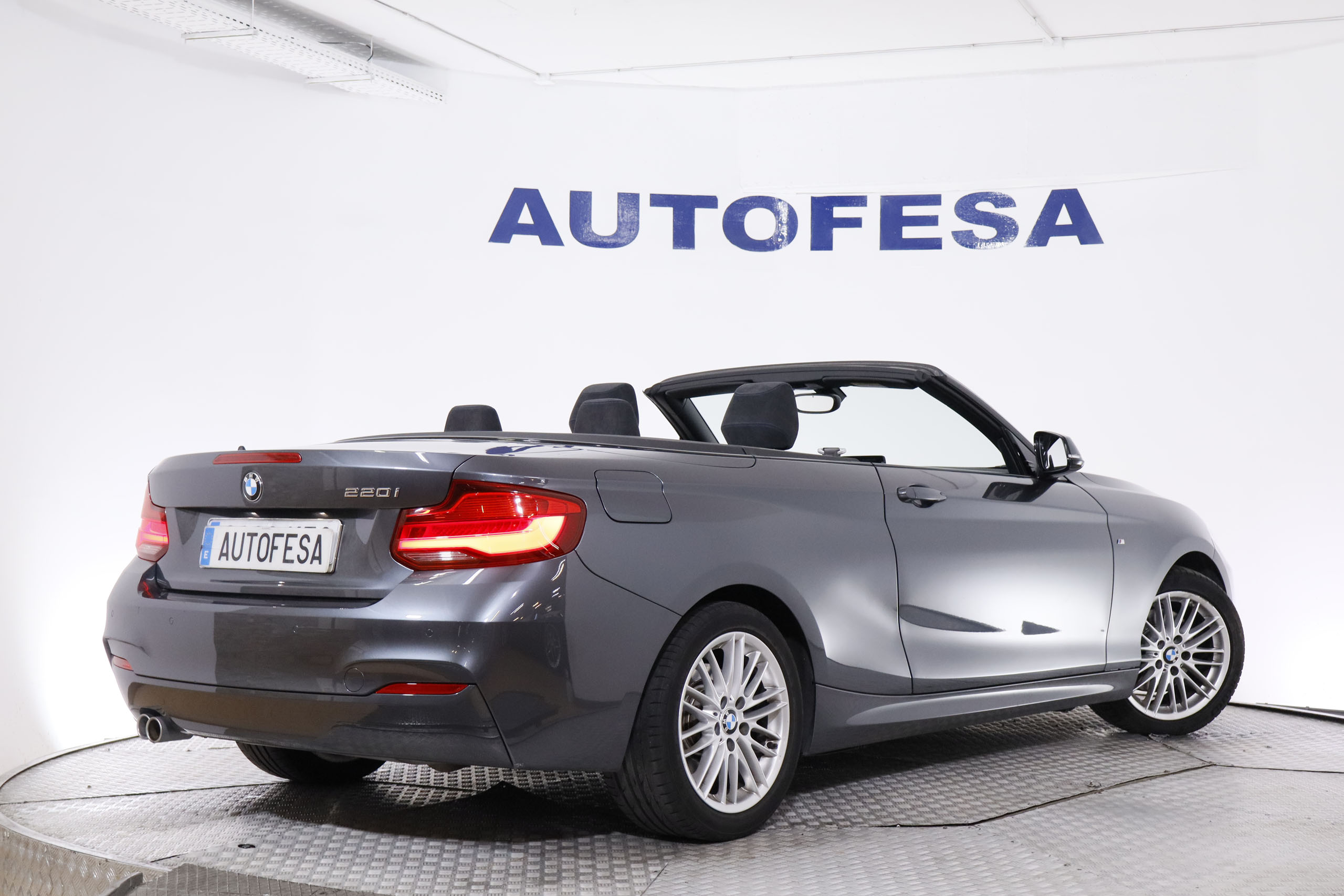 BMW 220 SERIE 2 220i CABRIOLET AUTO PACK M 184CV 2P #NAVY,FAROS LED,PARKTRONIC foto 14
