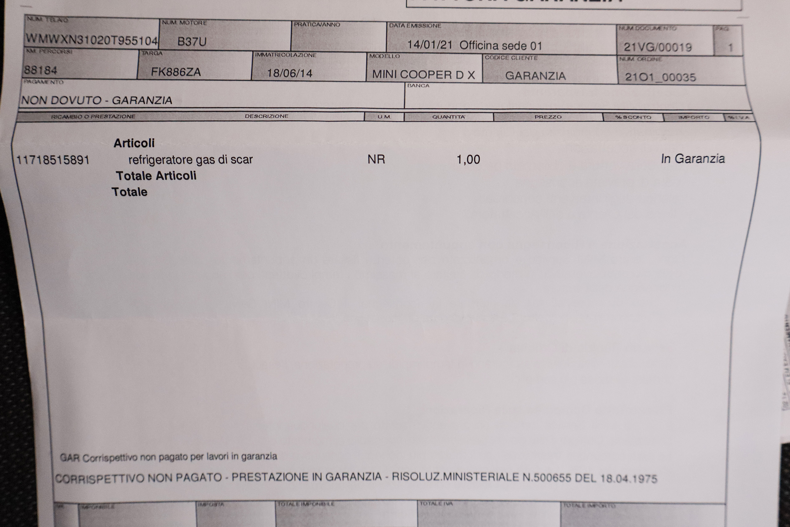 Mini Cooper D 1.5 115CV AUTO 3P S/S # PARKTRONIC foto 28