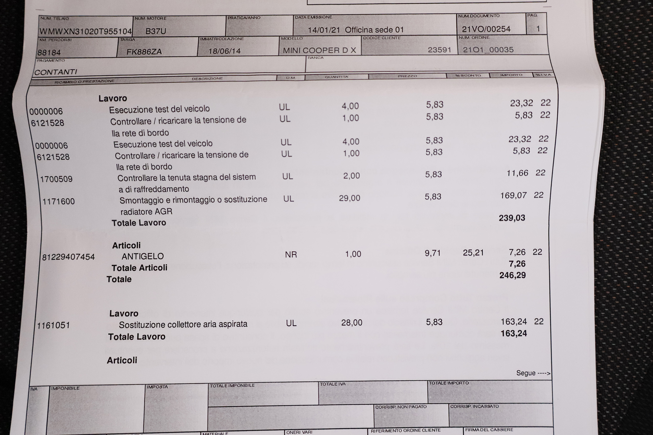 Mini Cooper D 1.5 115CV AUTO 3P S/S # PARKTRONIC foto 27