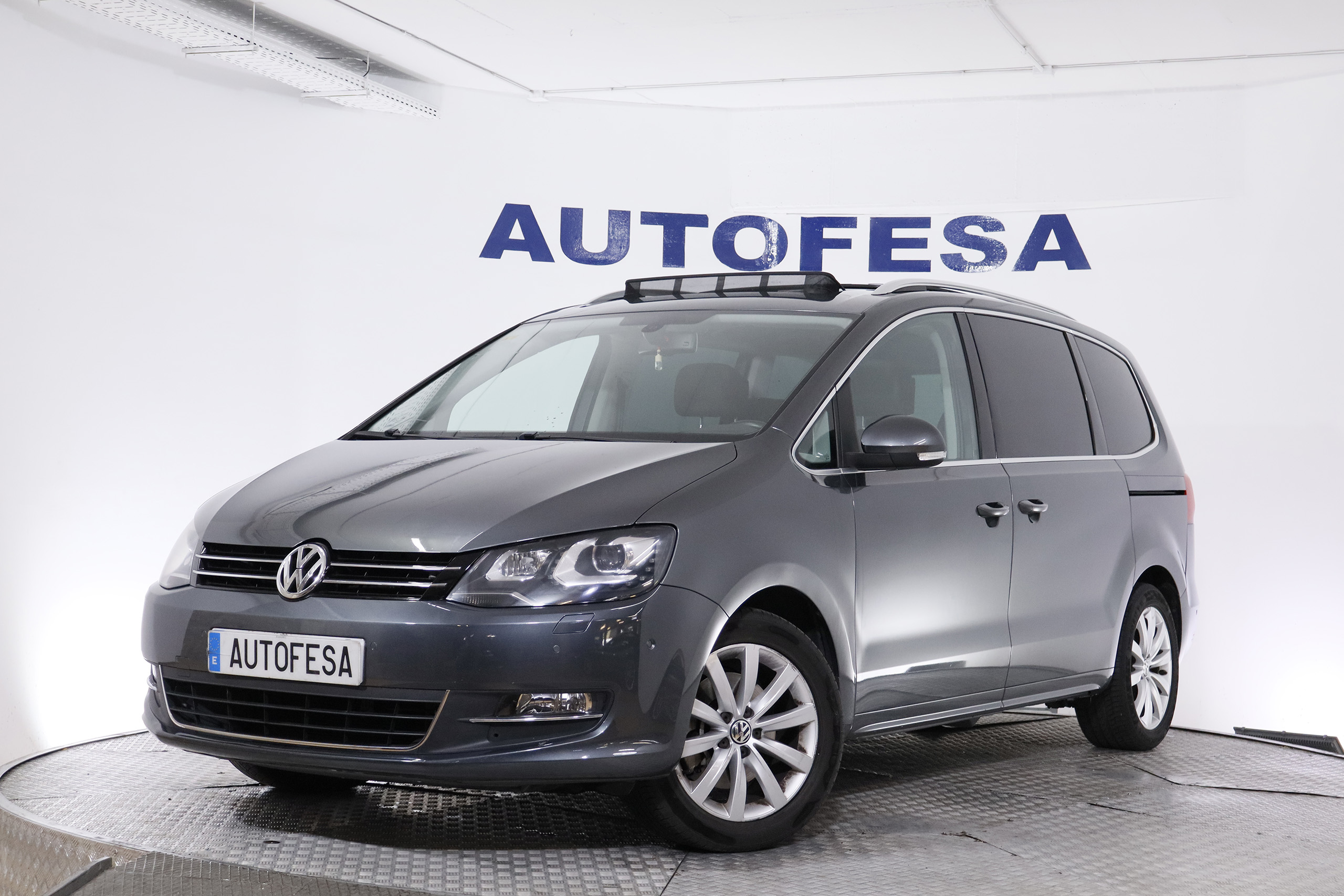 Volkswagen Sharan 2.0 TDI 177CV ASG 7PLAZAS AUTO SPORT 5P S/S # IVA DEDUCIBLE, TECHO ELE PANORAMICO, NAVY foto 1