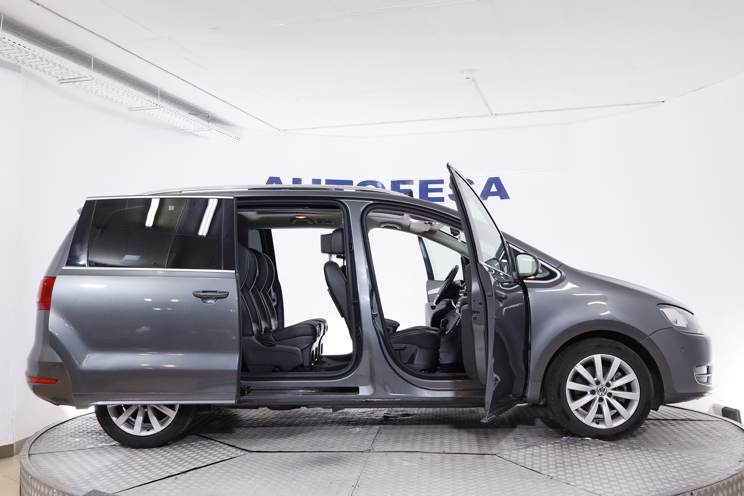 Volkswagen Sharan 2.0 TDI 177CV ASG 7PLAZAS AUTO SPORT 5P S/S # IVA DEDUCIBLE, TECHO ELE PANORAMICO, NAVY foto 11