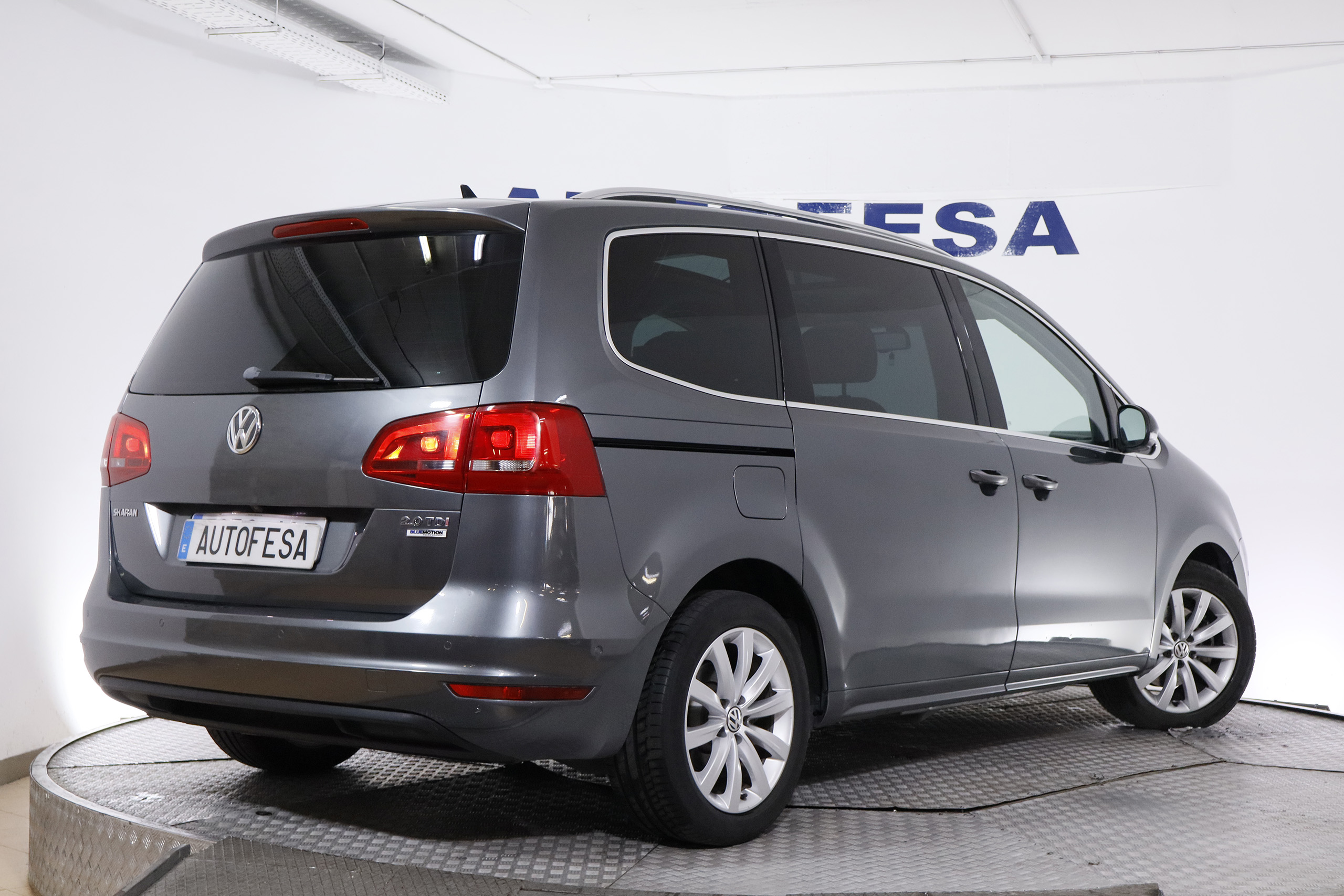 Volkswagen Sharan 2.0 TDI 177CV ASG 7PLAZAS AUTO SPORT 5P S/S # IVA DEDUCIBLE, TECHO ELE PANORAMICO, NAVY foto 9