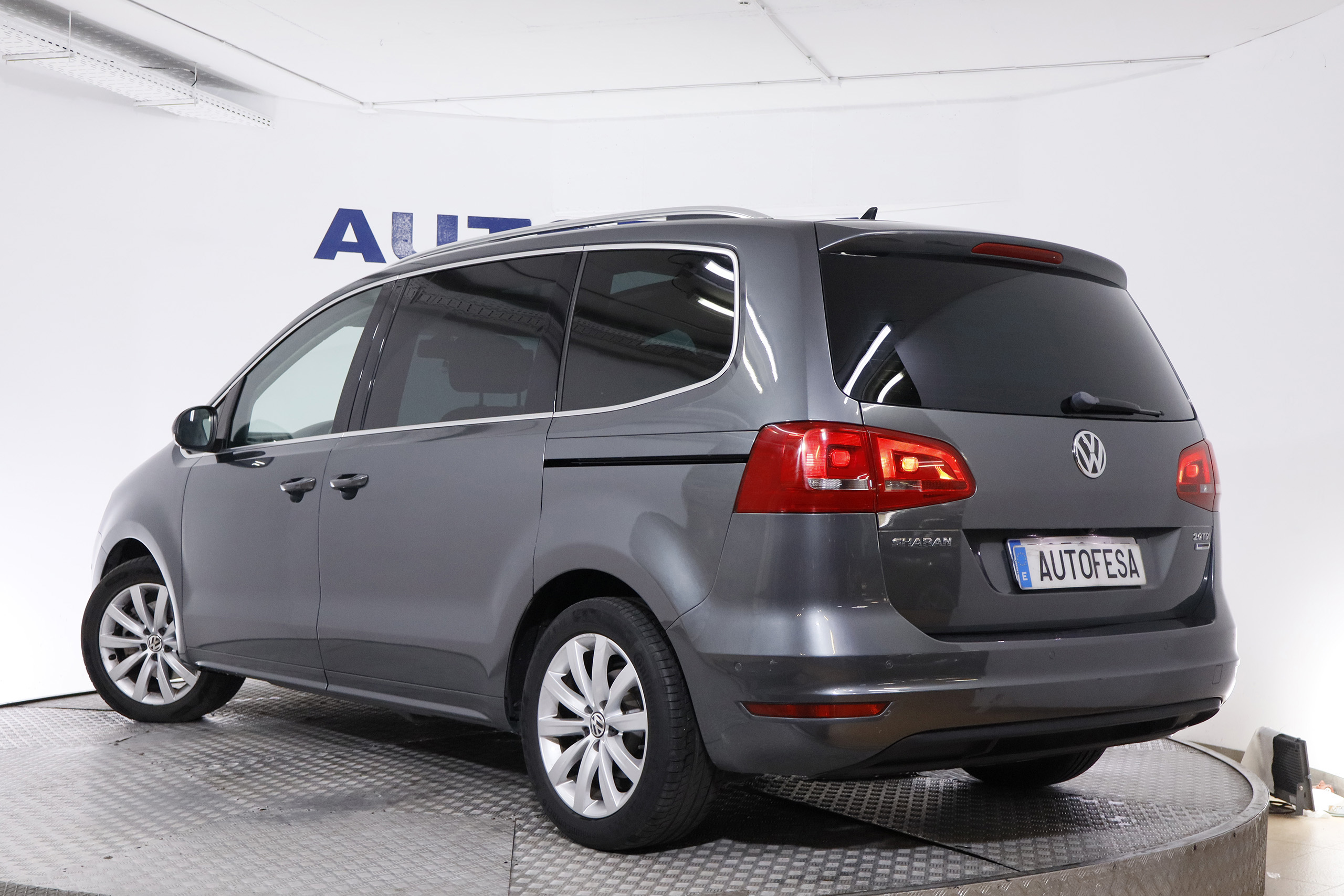 Volkswagen Sharan 2.0 TDI 177CV ASG 7PLAZAS AUTO SPORT 5P S/S # IVA DEDUCIBLE, TECHO ELE PANORAMICO, NAVY foto 6