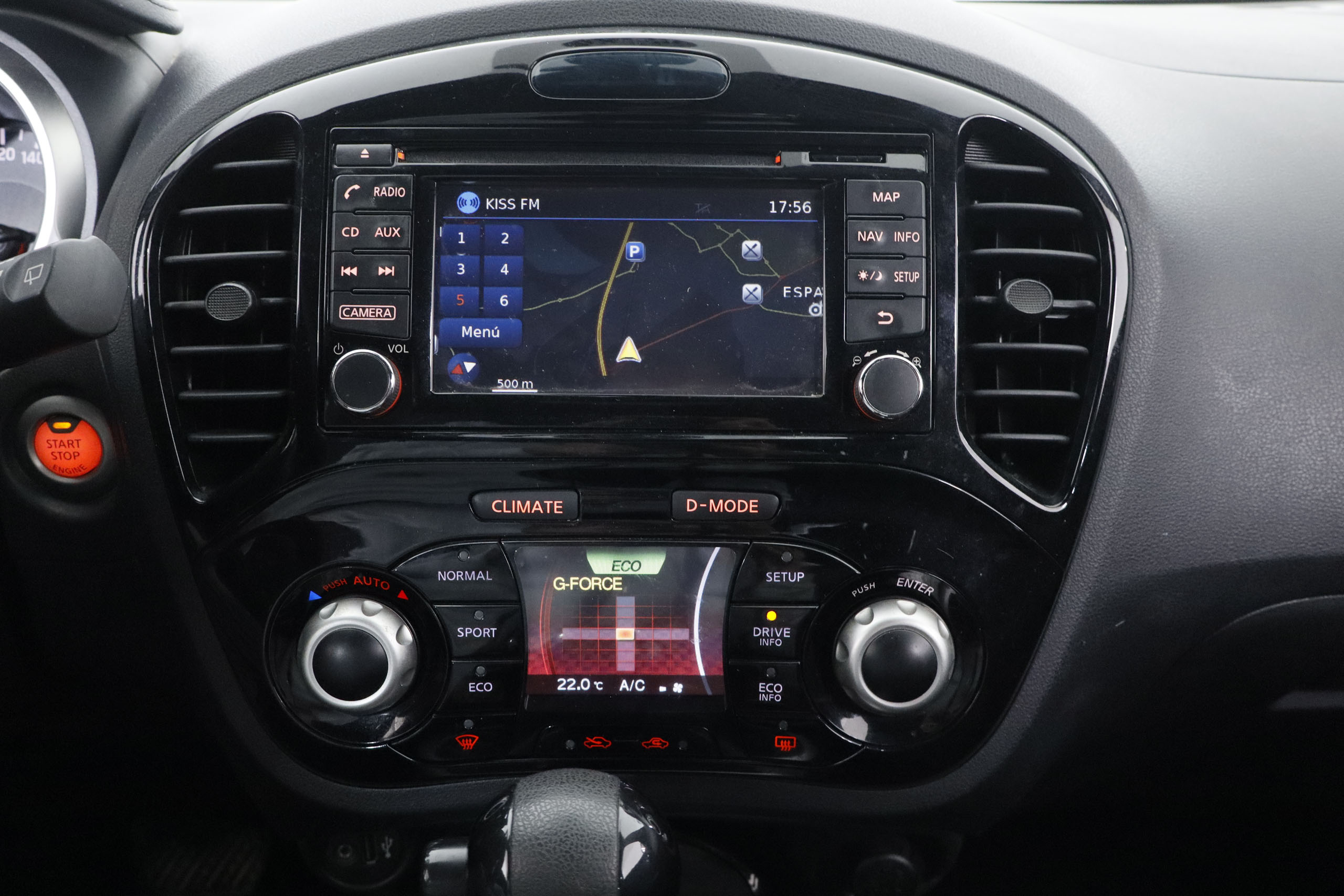 Nissan Juke 1.6 NCONNECTA 4X2 X TRONIC 117CV 4X2 5P # NAVY,CAMARA TRASERA, foto 21