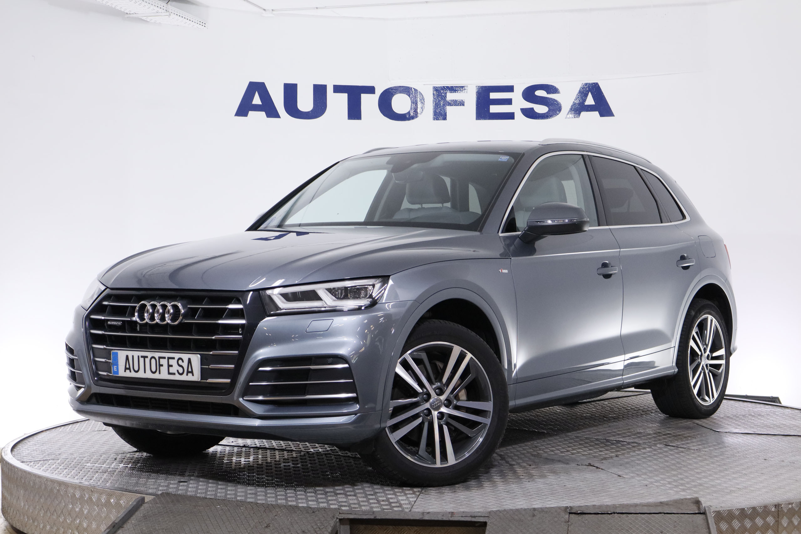 Audi Q5 S-LINE 55TFSI 299CV QUATTRO S TRONIC AUTO 5P # IVA DEDUCIBLE, NAVY, FAROS LED foto 1