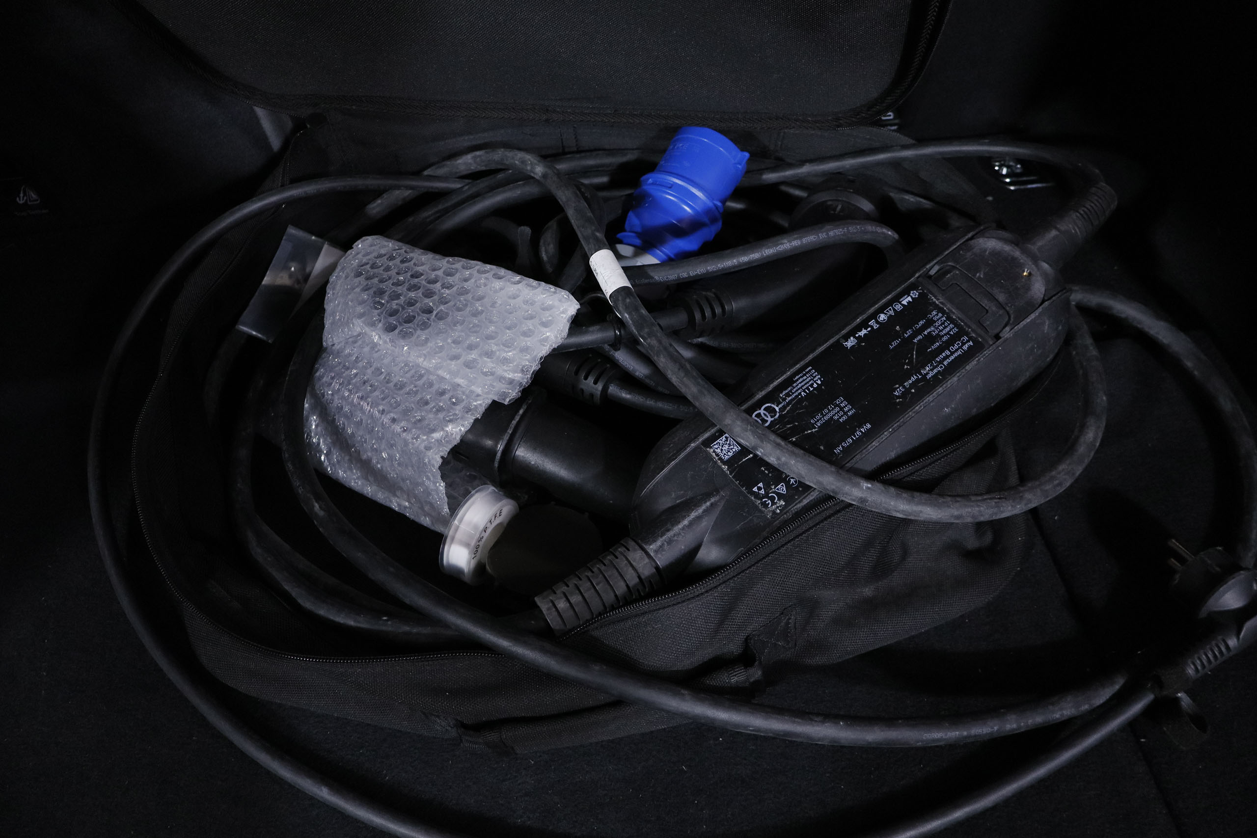 Audi Q5 S-LINE 55TFSI 299CV QUATTRO S TRONIC AUTO 5P # IVA DEDUCIBLE, NAVY, FAROS LED foto 14