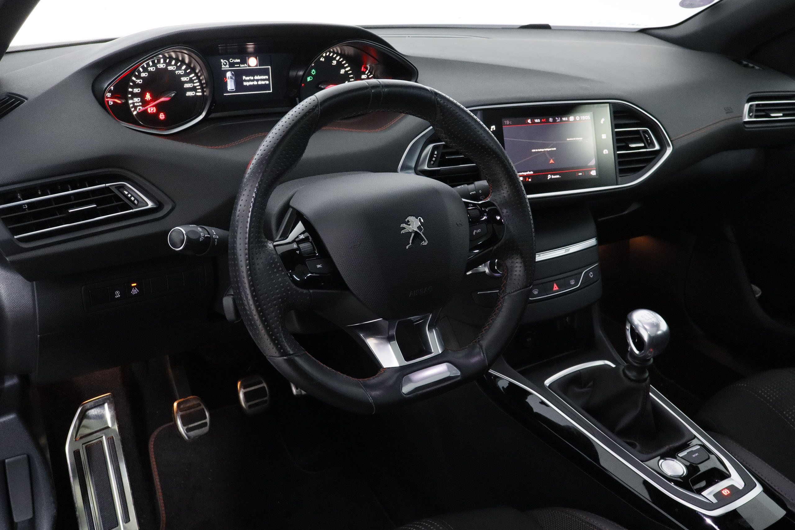 Peugeot 308 1.2 GT LINE 130CV 5P # TECHO PANORAMICO,NAVY,FAROS LED foto 14