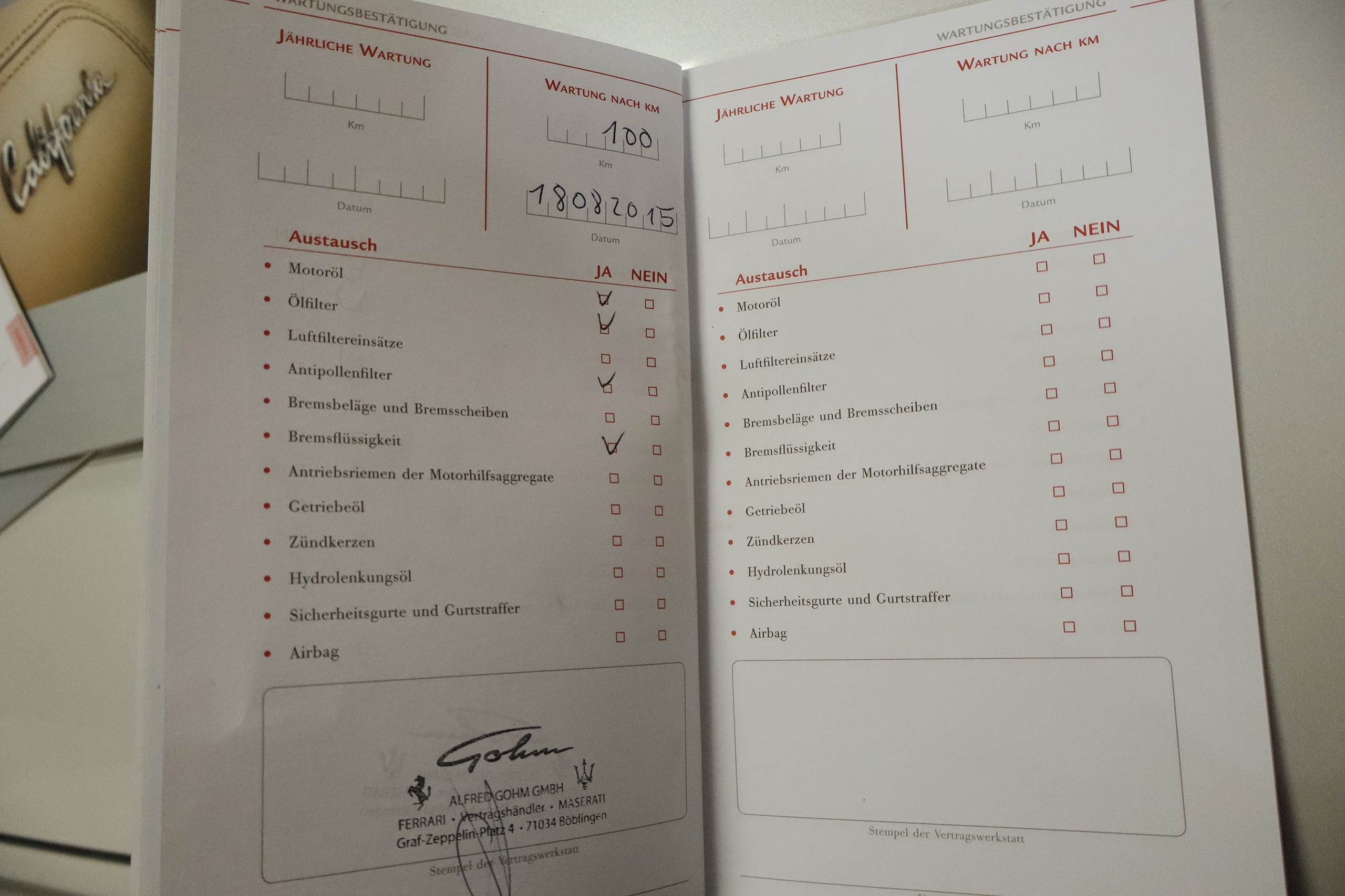 Ferrari CALIFORNIA 4.3 V8 AUTO 490CV 2P # NAVY,CUERO,BIXENON foto 32