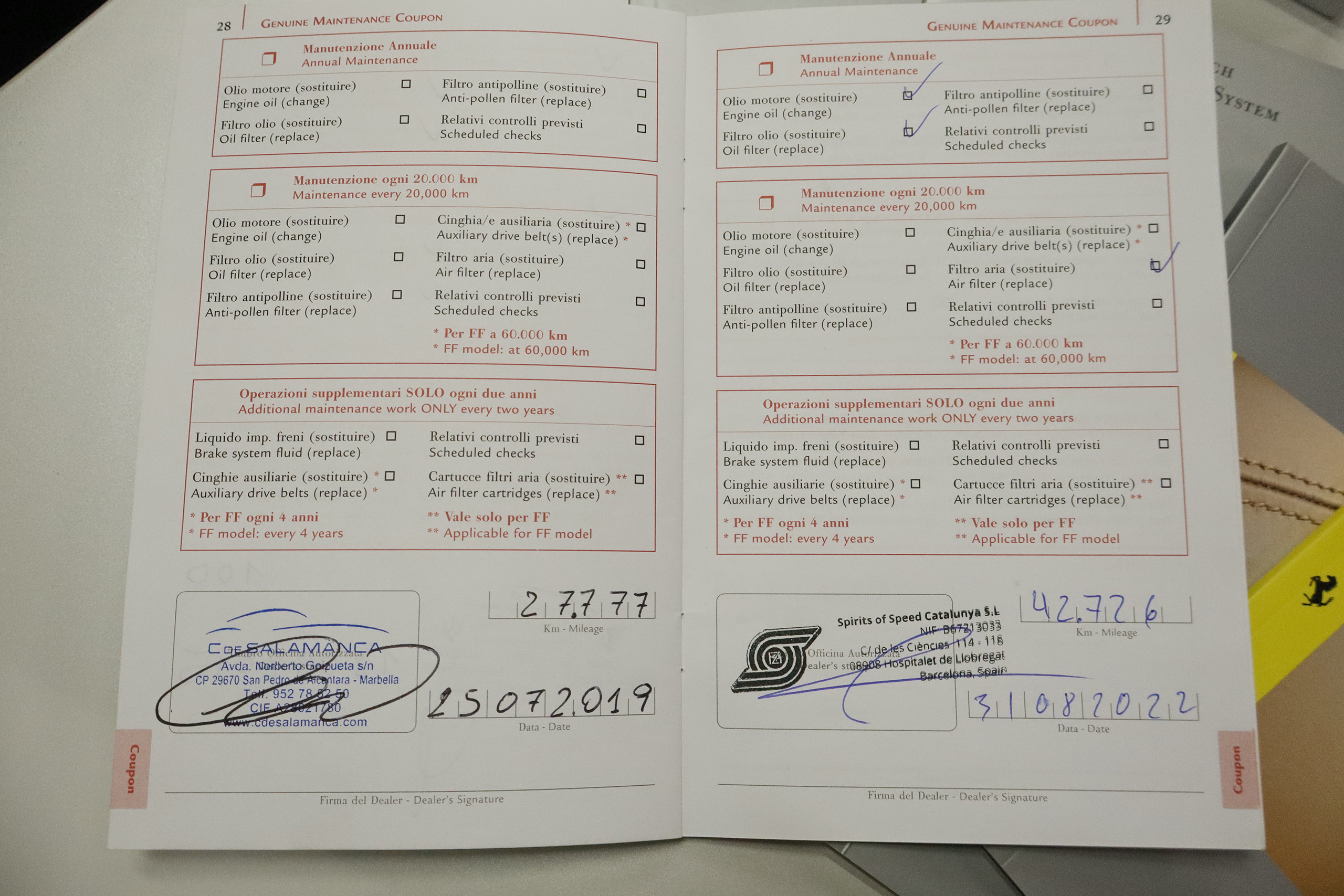 Ferrari CALIFORNIA 4.3 V8 AUTO 490CV 2P # NAVY,CUERO,BIXENON foto 34