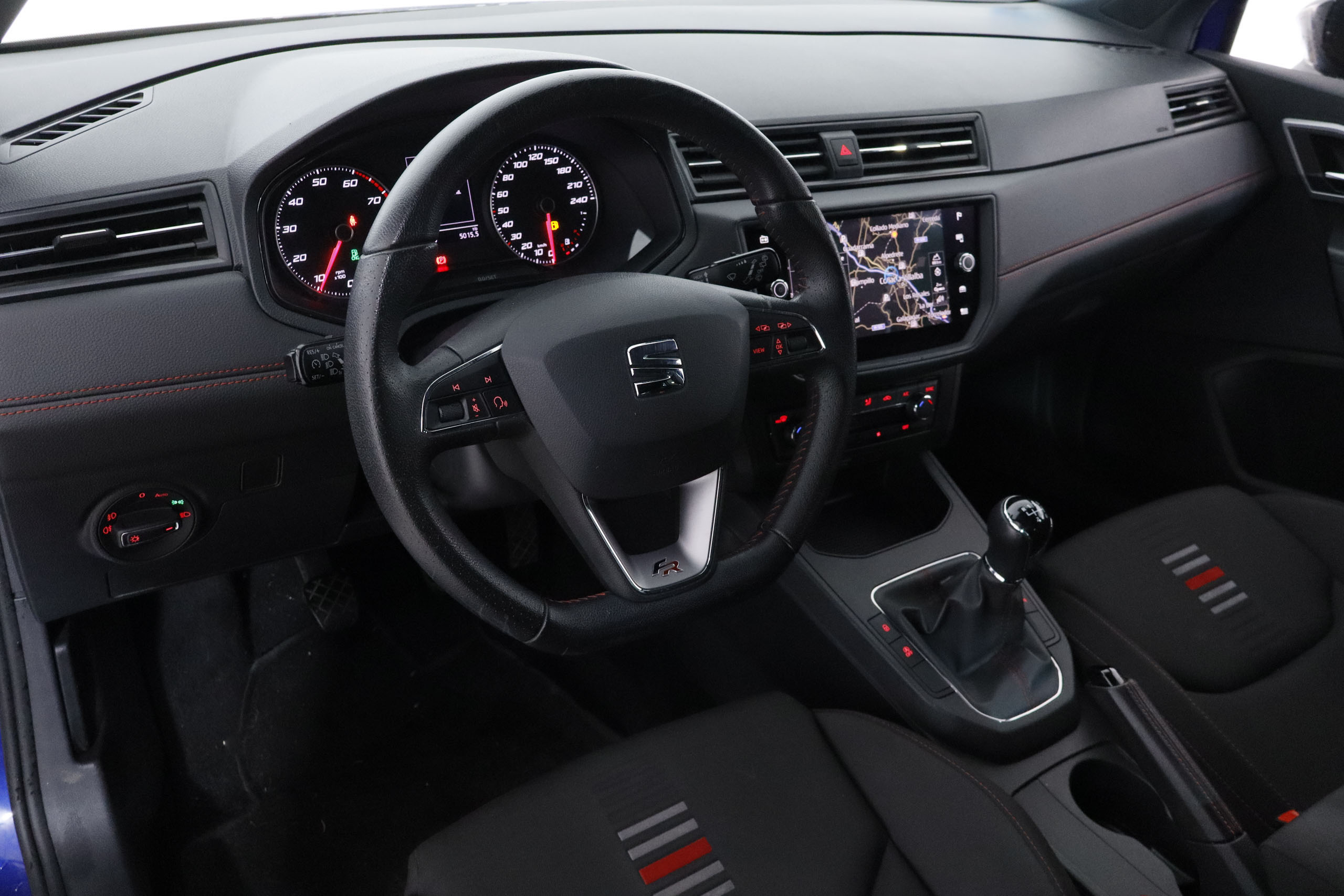 Seat Ibiza 1.0 TGI GNC FR XL 90CV 5P # NAVY,FAROS LED,PARKTRONIC foto 17