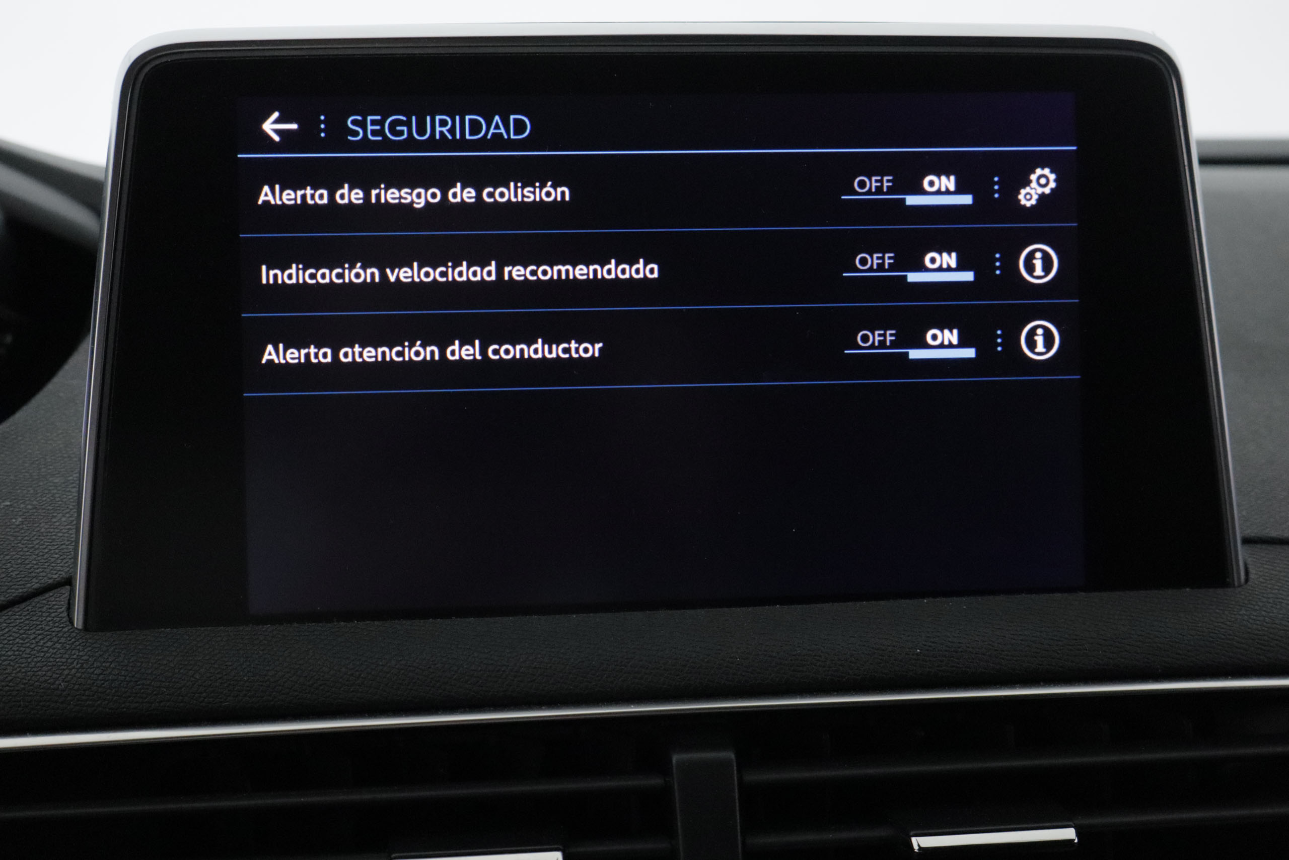 Peugeot 5008 5008 BLUEHDI GT LINE 130CV S/S 7 PLAZAS 5P # NAVY,FAROS LED,CAMARA TRASERA,PARKTRONIC foto 20