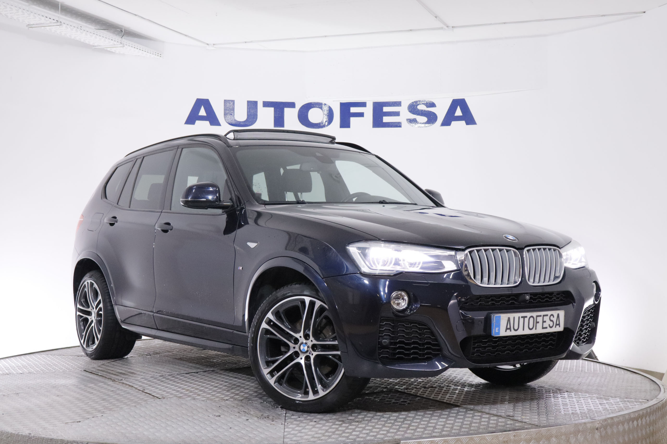 BMW X3 35D XDRIVE M SPORT AUTO 313CV 5P # TECHO PANORAMICO ELE,CUERO,NAVY foto 3
