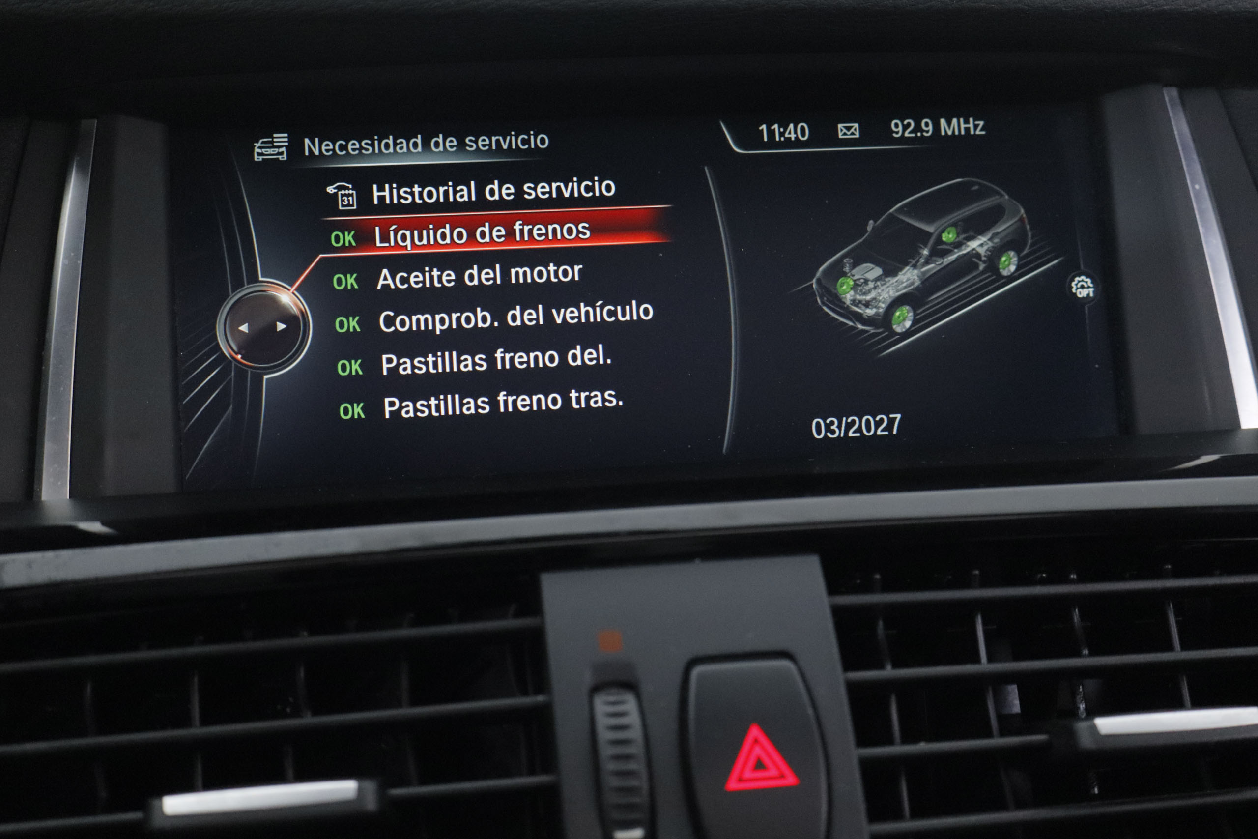 BMW X3 35D XDRIVE M SPORT AUTO 313CV 5P # TECHO PANORAMICO ELE,CUERO,NAVY foto 32