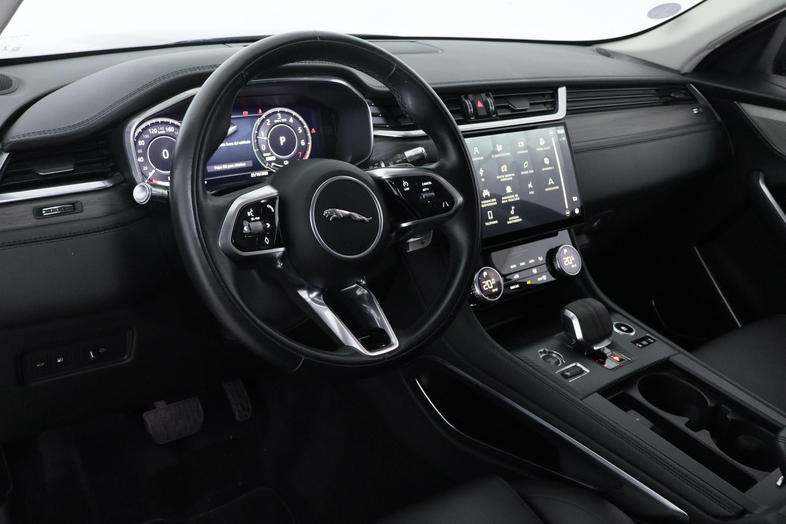 Jaguar FPACE 2.0 PHEV P400E AWD AUTO 400CV 5P # IVA DEDUCIBLE,NAVY,FAROS LED,CUERO, 2.0 PHEV P400E AWD AUTO 400CV 5P # IVA DEDUCIBLE,NAVY,FAROS LED,CUERO, foto 14