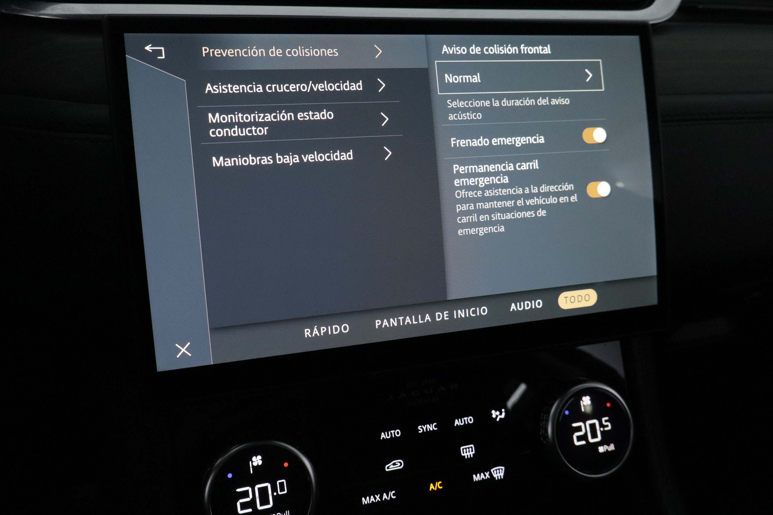 Jaguar FPACE 2.0 PHEV P400E AWD AUTO 400CV 5P # IVA DEDUCIBLE,NAVY,FAROS LED,CUERO, 2.0 PHEV P400E AWD AUTO 400CV 5P # IVA DEDUCIBLE,NAVY,FAROS LED,CUERO, foto 21