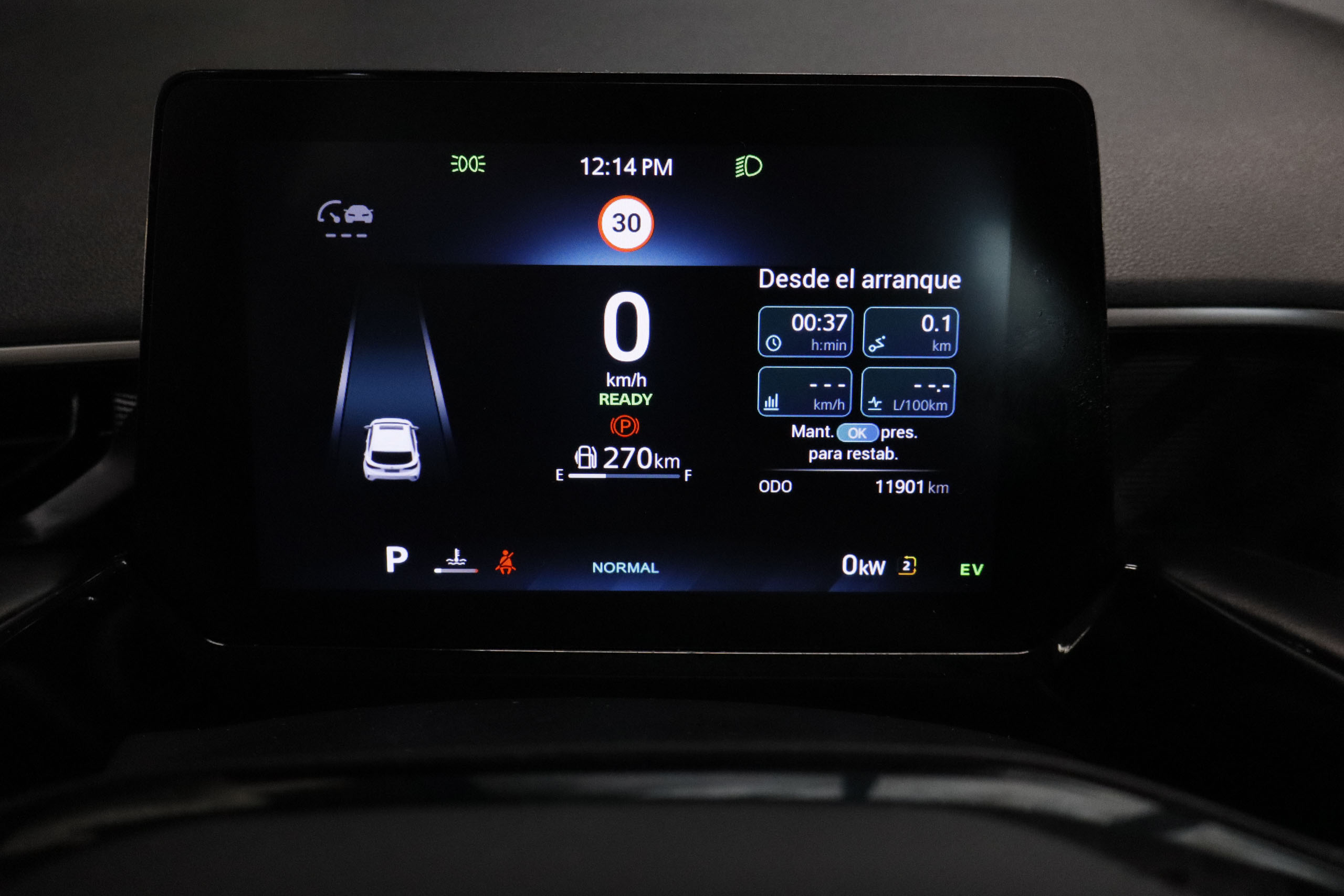 Mg MG3 1.5 L HYBRID  195 CH COMFORT 5P # GARANTIA FAB 12/2031, IVA DEDUCIBLE, NAVY foto 21