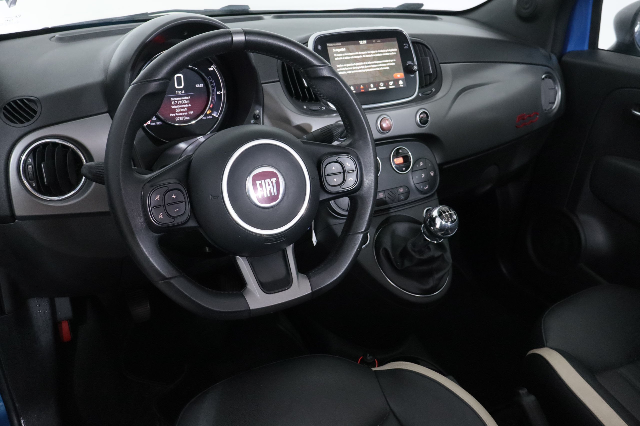 Fiat 500C 1.2 SERIE SPORT 69CV 2P # NAVY,CUERO,PARKTRONIC 1.2 SERIE SPORT 69CV 2P # NAVY,CUERO,PARKTRONIC foto 15