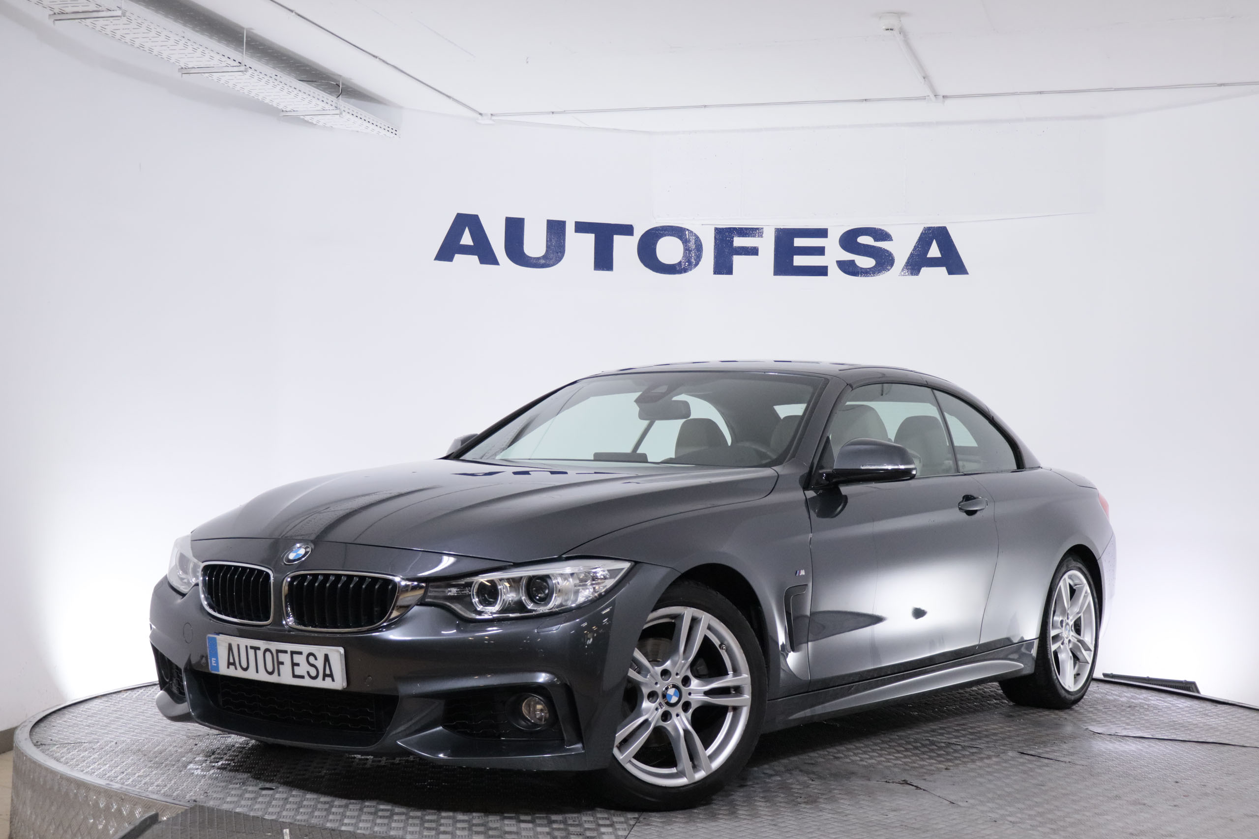 BMW 420 SERIE 420D CABRIO AUTO PACK M # CUERO,NAVY,BIXENON foto 2
