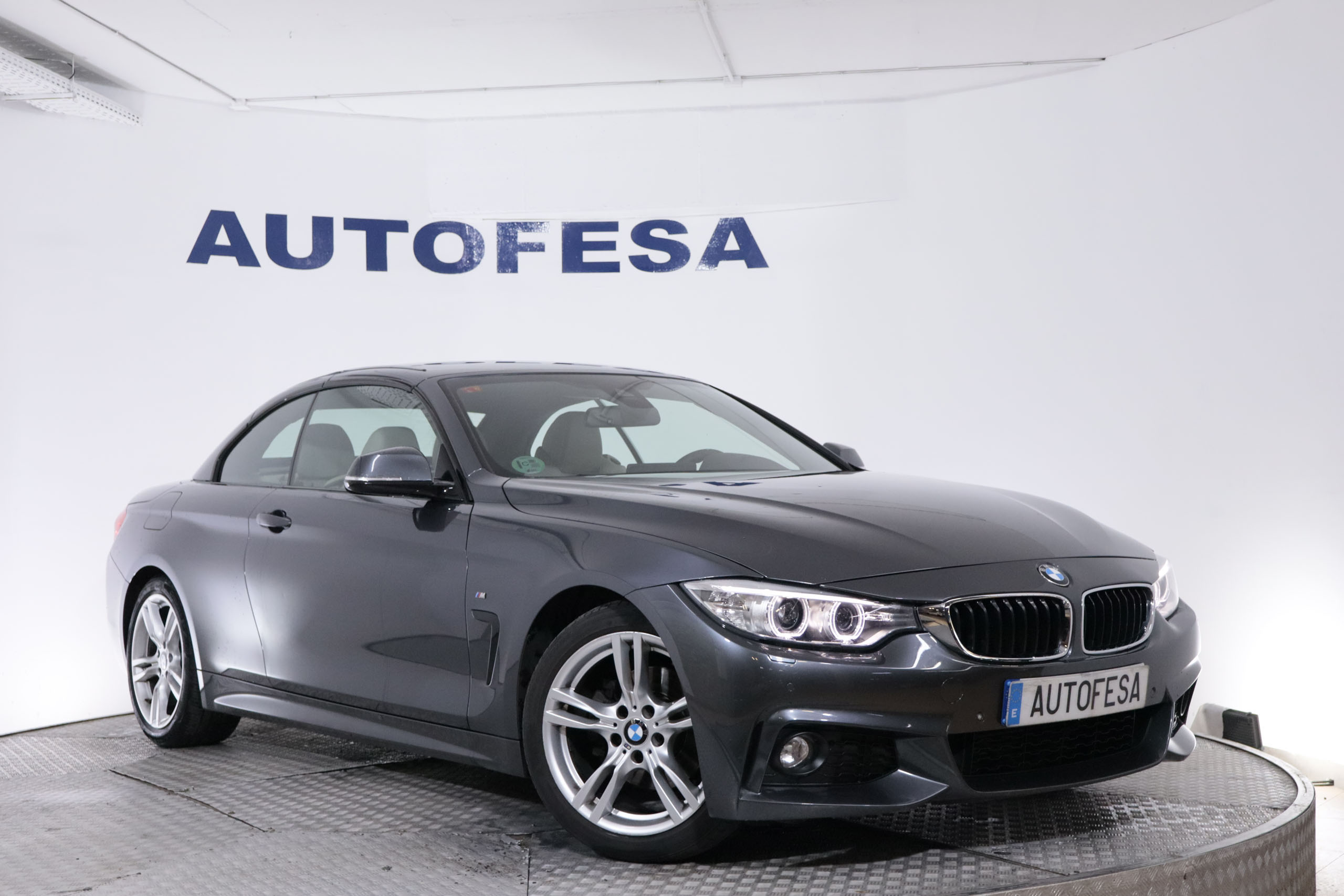 BMW 420 SERIE 420D CABRIO AUTO PACK M # CUERO,NAVY,BIXENON foto 6