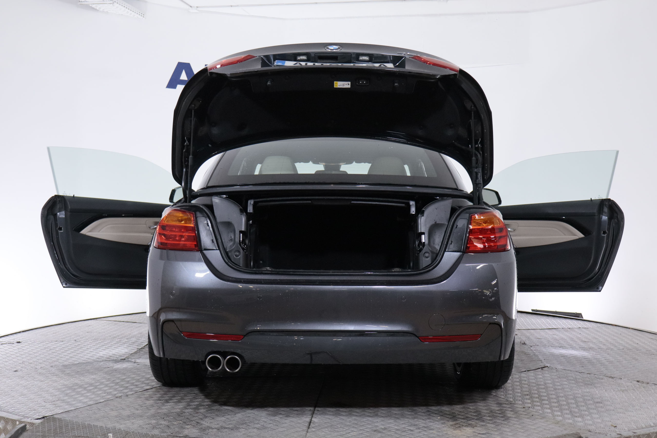 BMW 420 SERIE 420D CABRIO AUTO PACK M # CUERO,NAVY,BIXENON foto 13