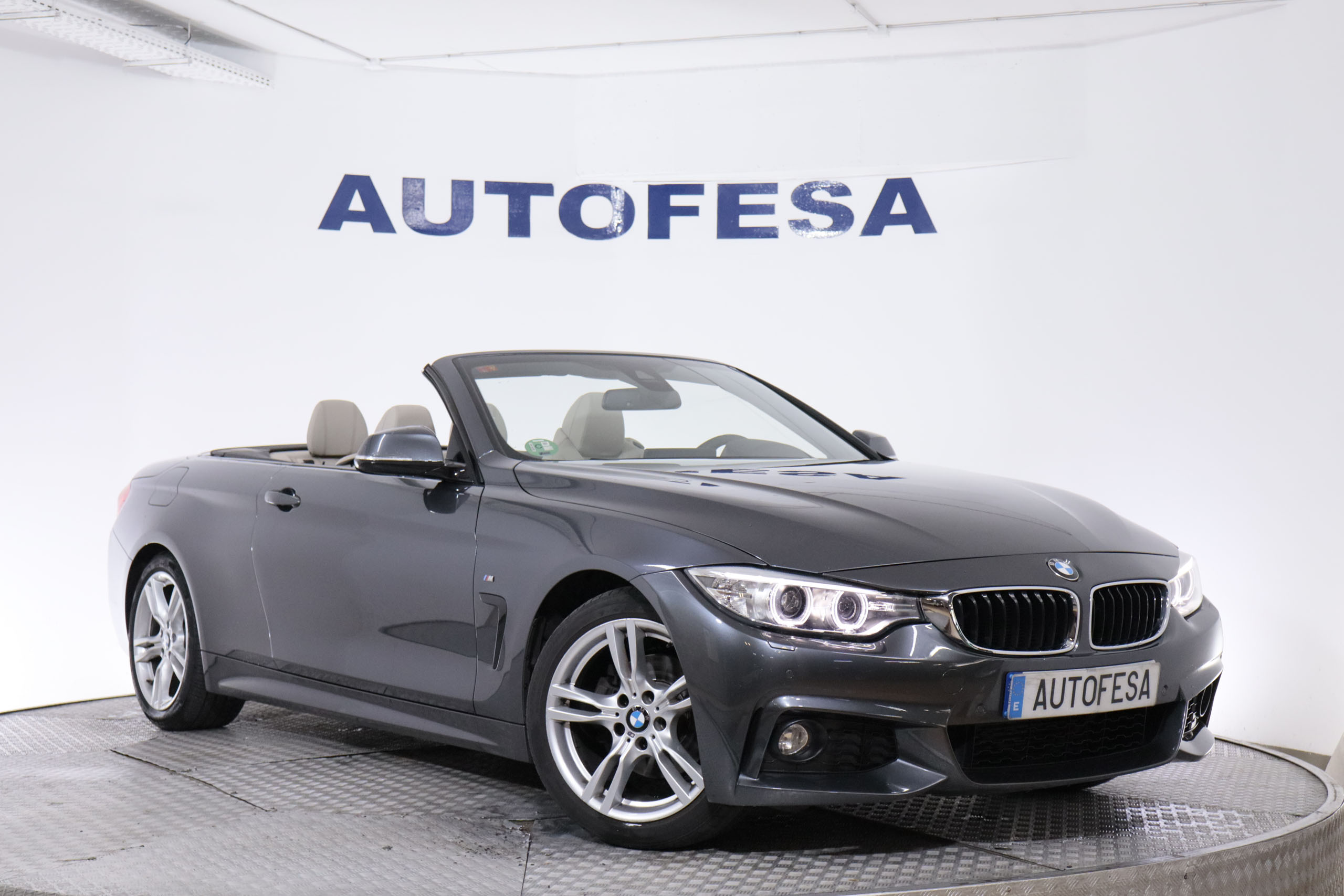 BMW 420 SERIE 420D CABRIO AUTO PACK M # CUERO,NAVY,BIXENON foto 5