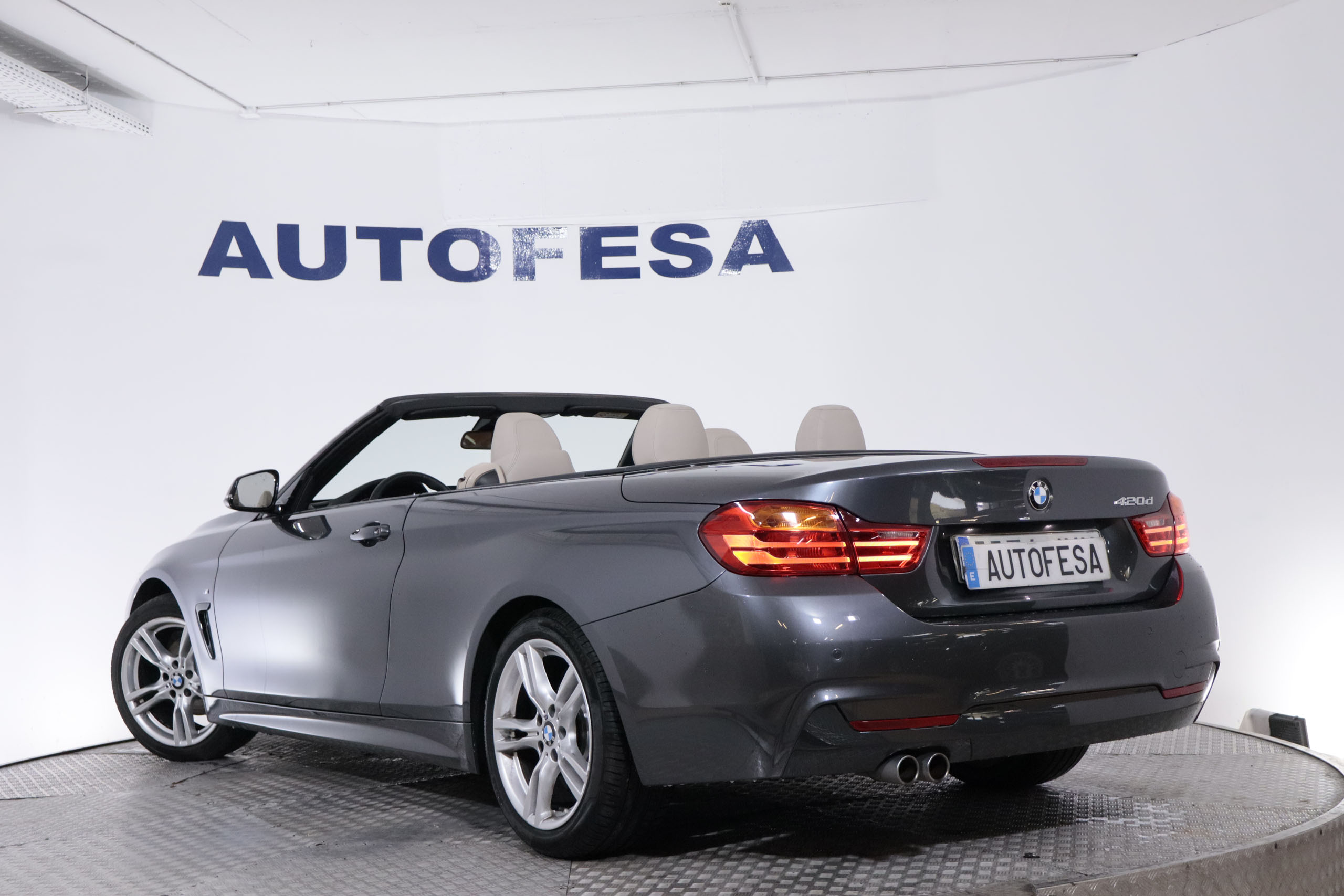 BMW 420 SERIE 420D CABRIO AUTO PACK M # CUERO,NAVY,BIXENON foto 15